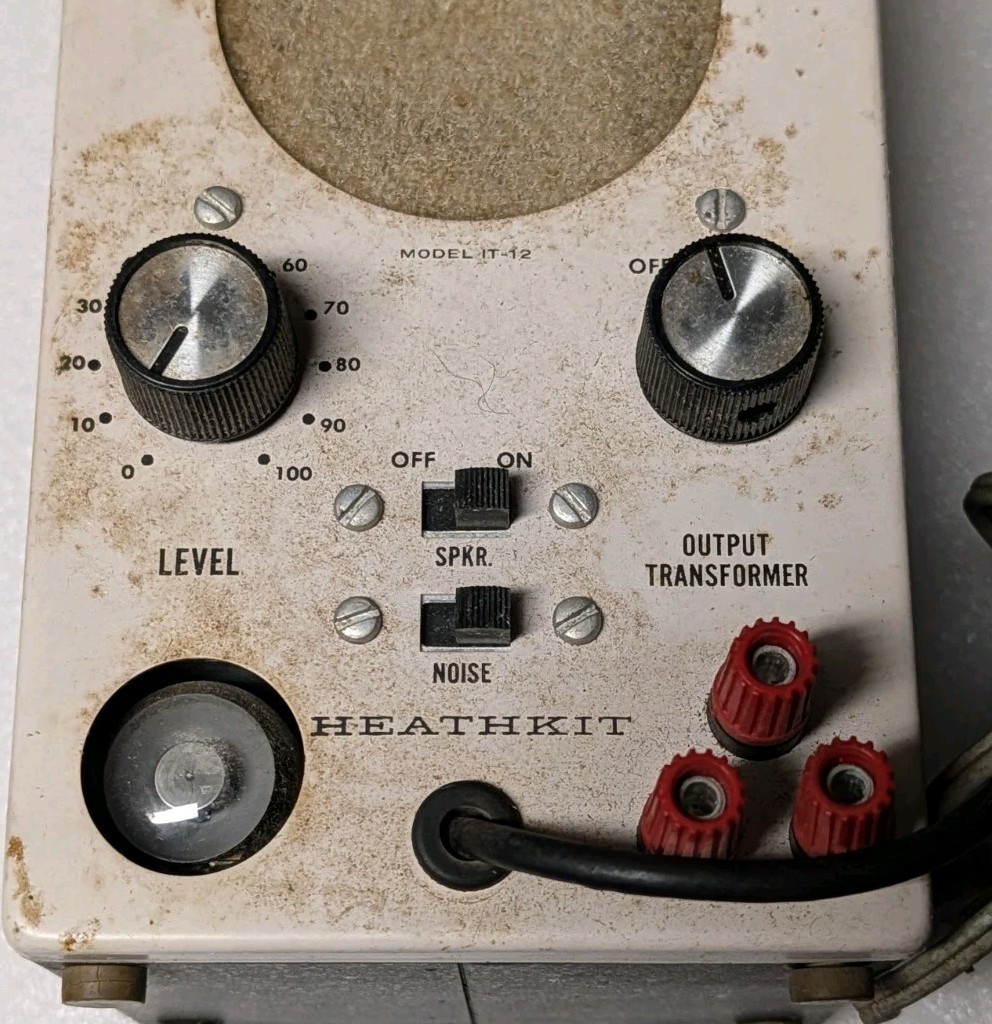 Heathkit IT-12 Signal Tracer with Probe Parts Repair Restore