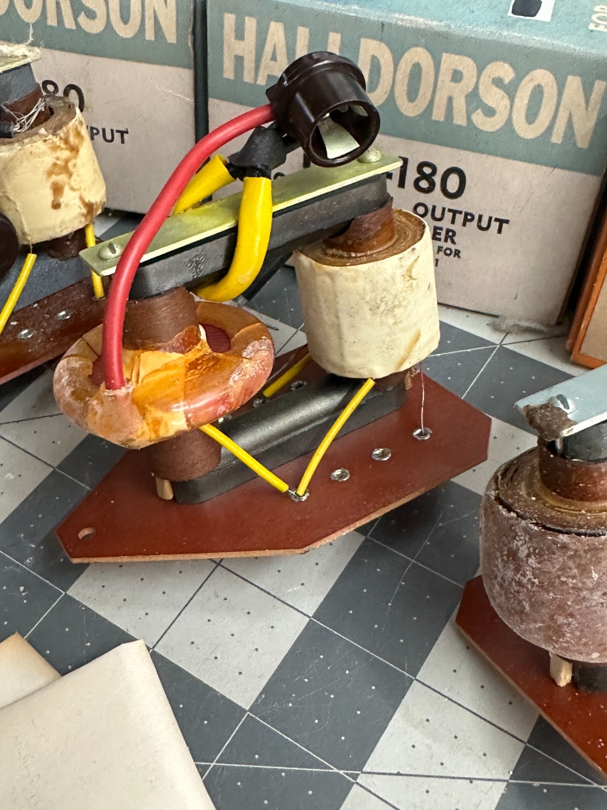 3-pack VINTAGE Halldorson Fly 180 Power Horizontal Output Transformer 306811-1