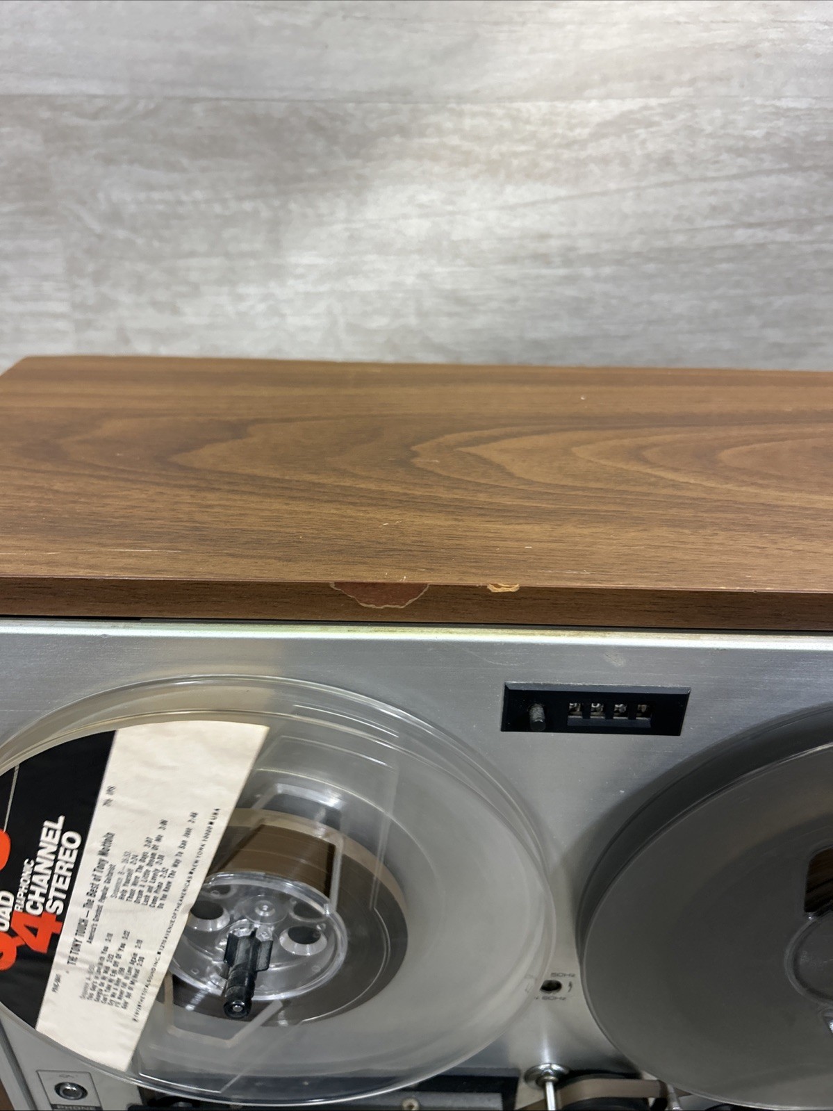 Akai 1730ss Reel To Reel Power Tested READ PLAYS NEEDS SERVICE OR FOR PARTS