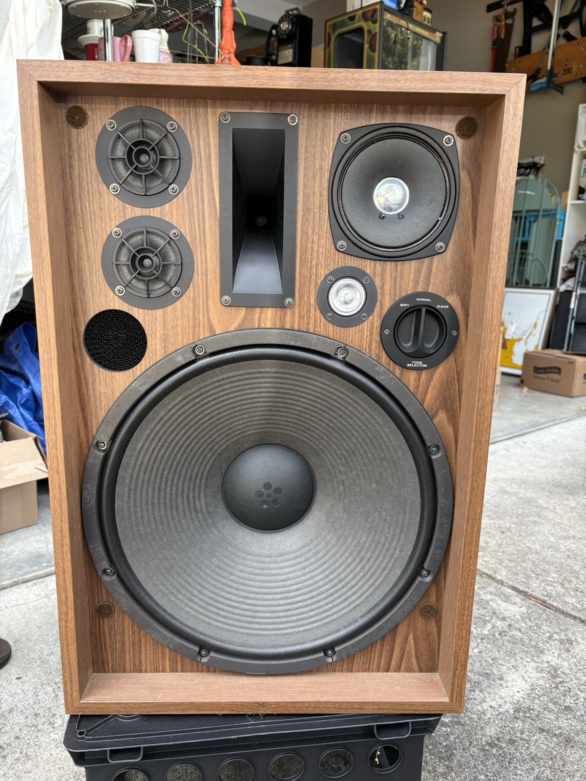Vintage Kenwood KL-777D 5 Way 6 Speaker System Estate Find Set of 2