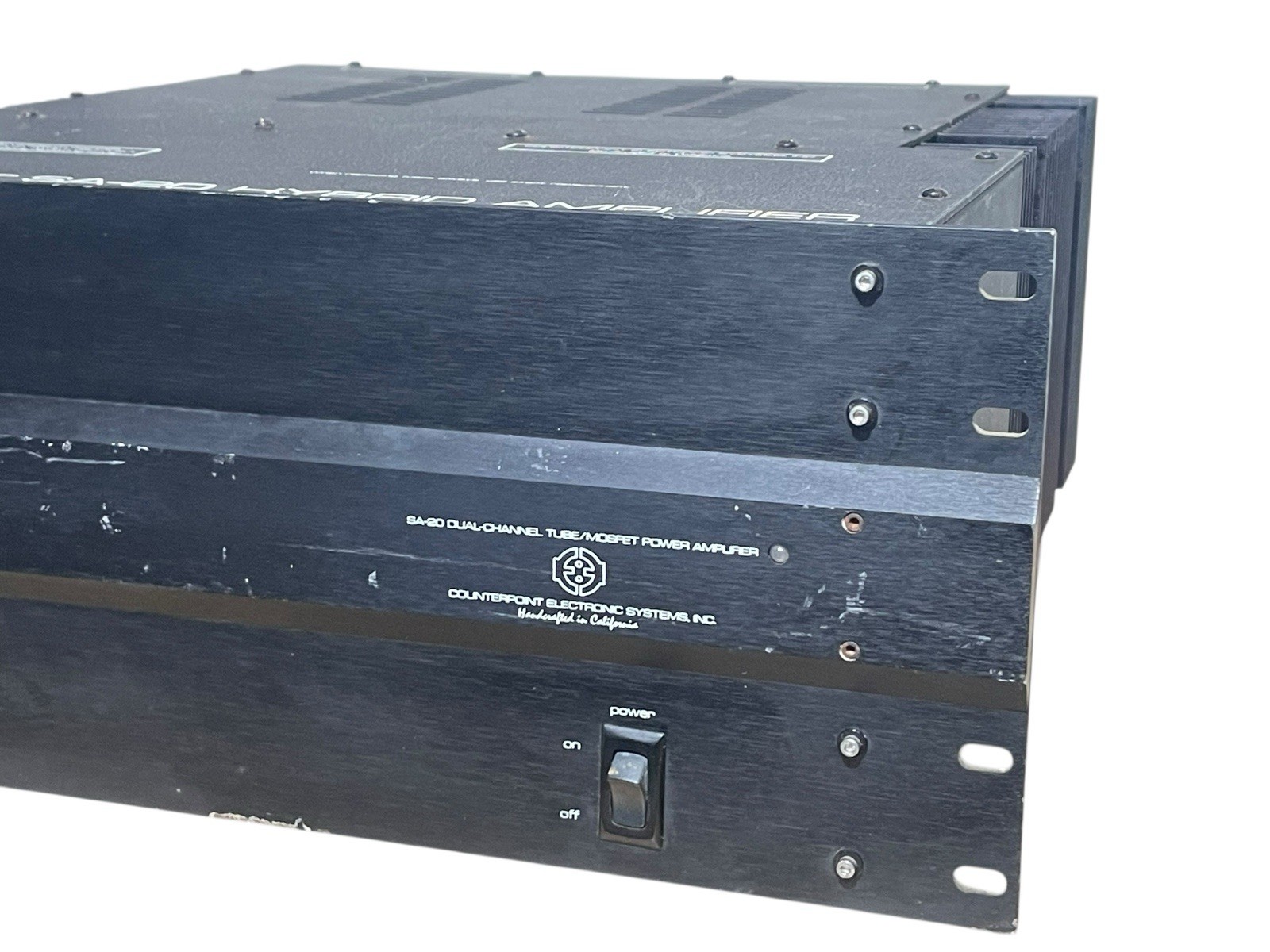 Counterpoint SA-20 Hybrid Tube Power Amplifier – Parts Or Repair