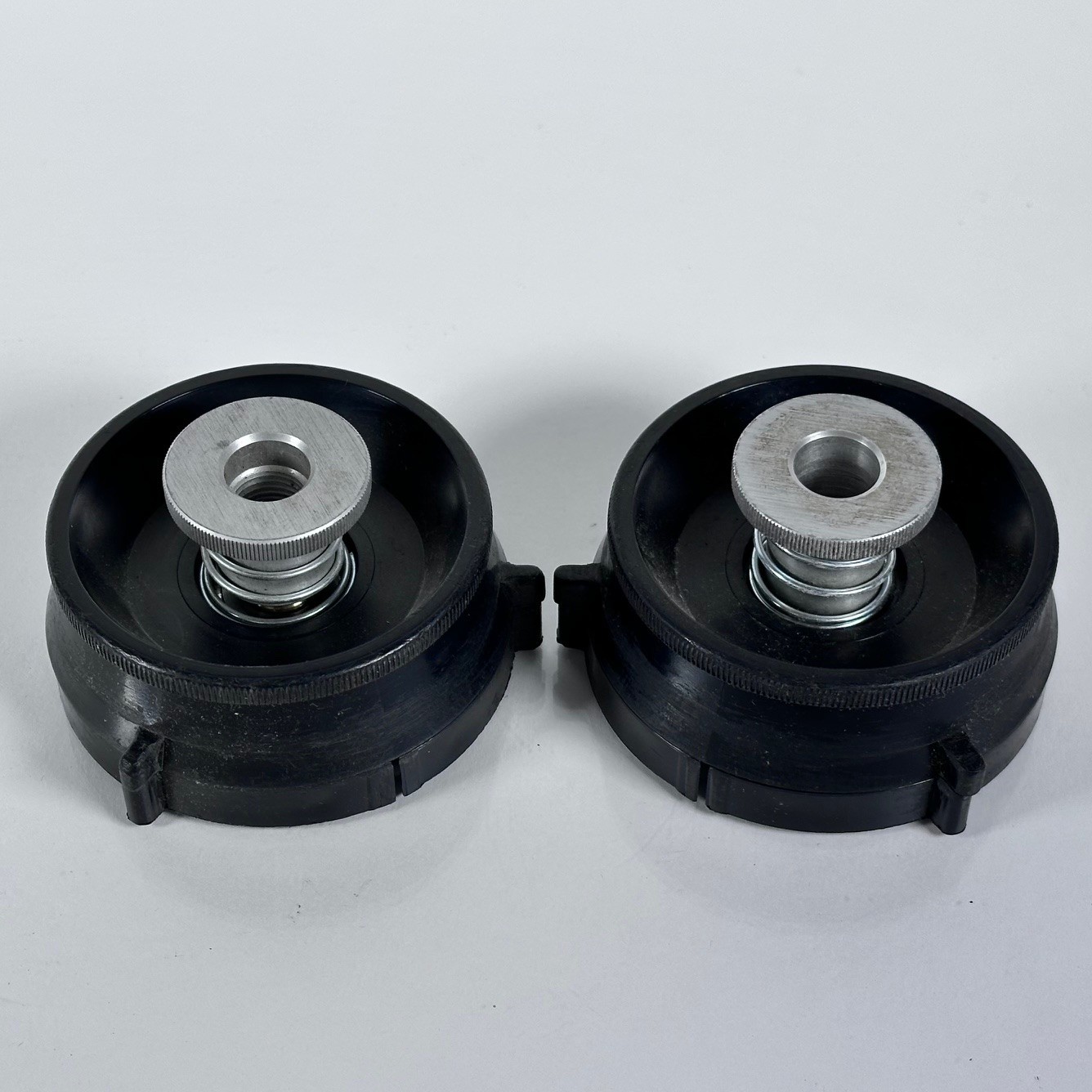Vintage VIF International Hub Adapter Pair NAB for Reel to Reel Fits Ampex Otari