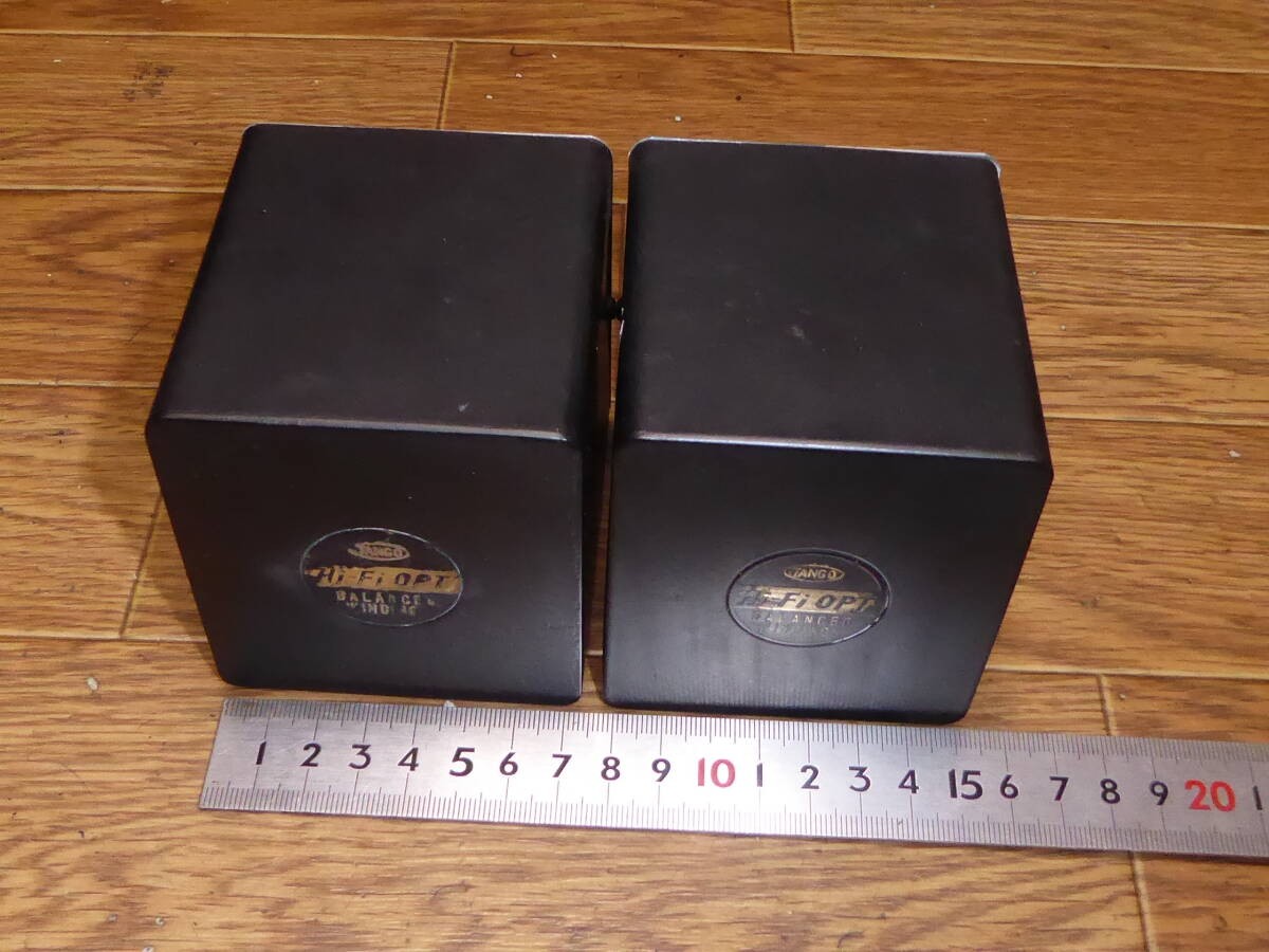 TANGO CRD-8 Push Pull Output Transformer Pair Tube Amp Repainted 8k Japan