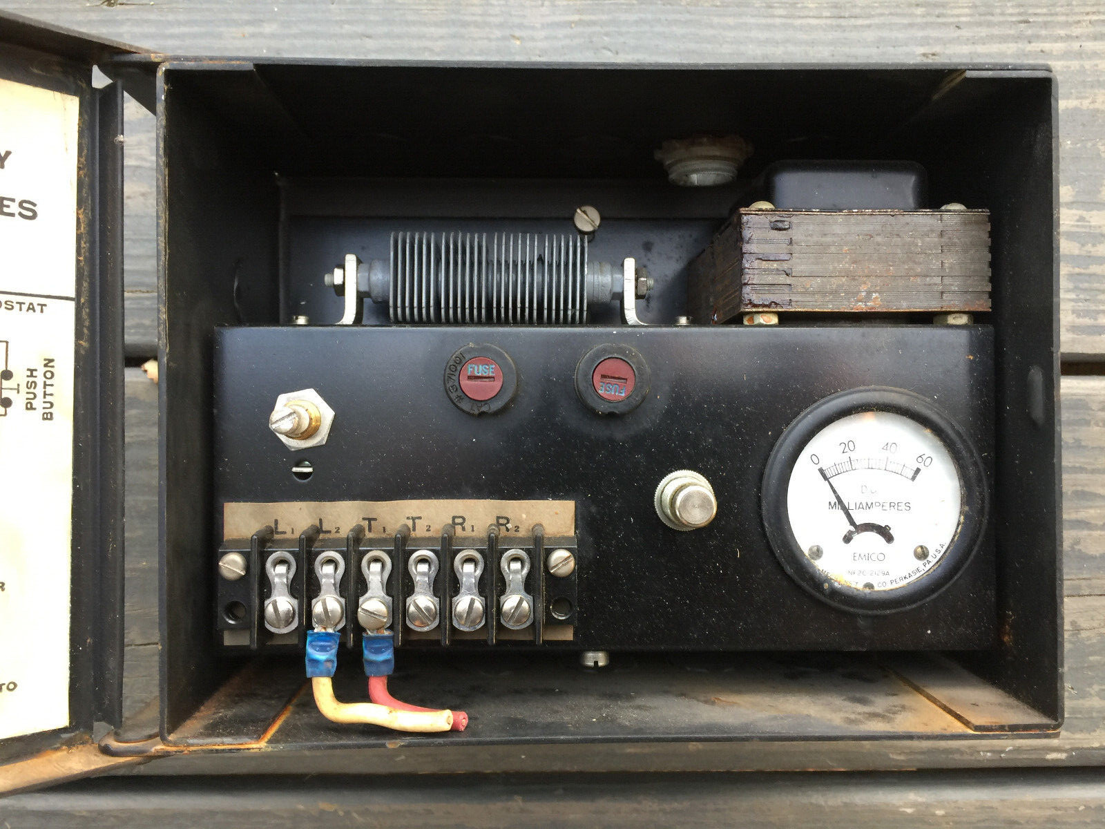 Rare vintage, Bristol Co. Waterbury Ct. power supply