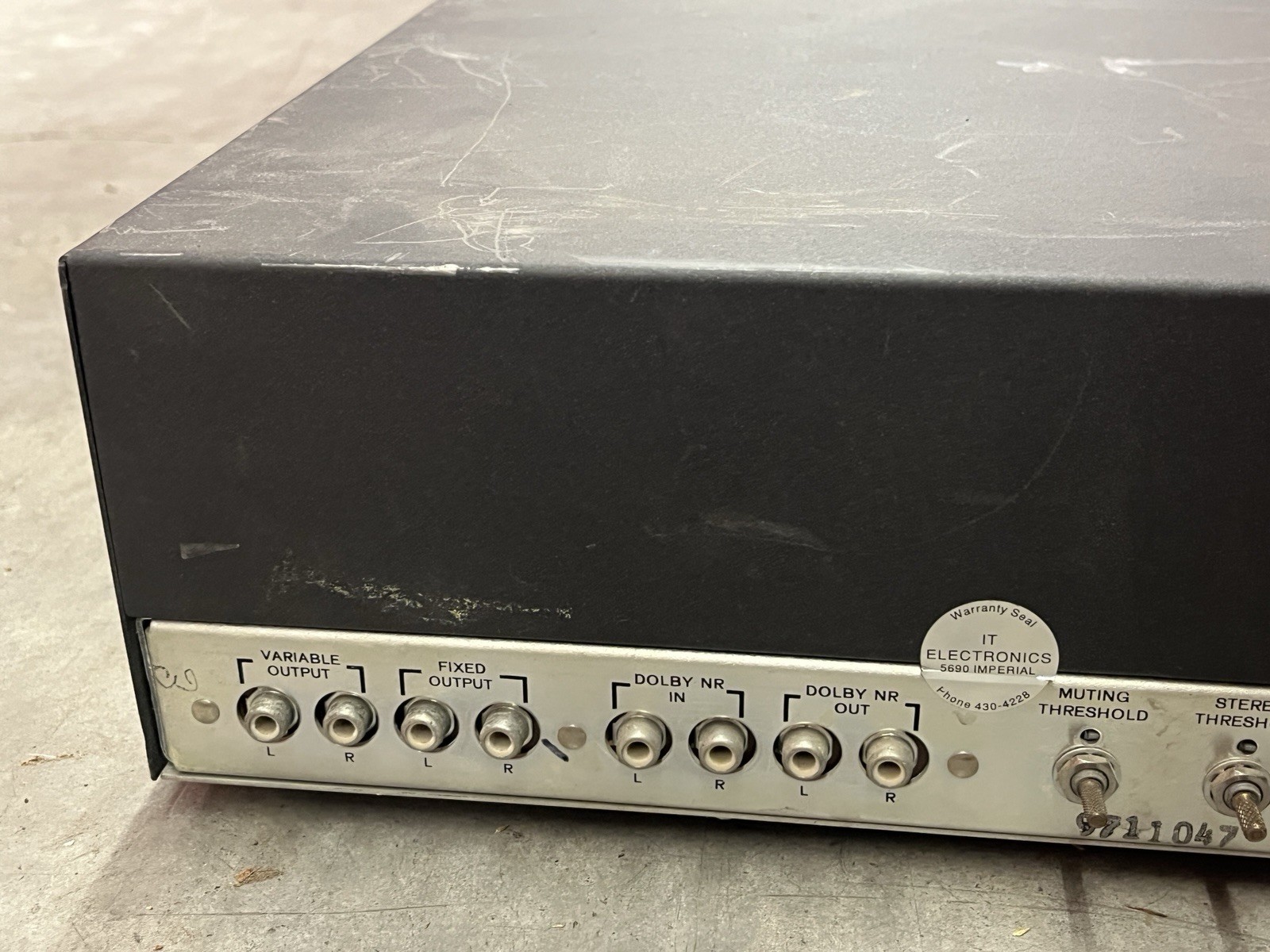 Harman Kardon Citation Fifteen Vintage FM Tuner Working USA Audiophile