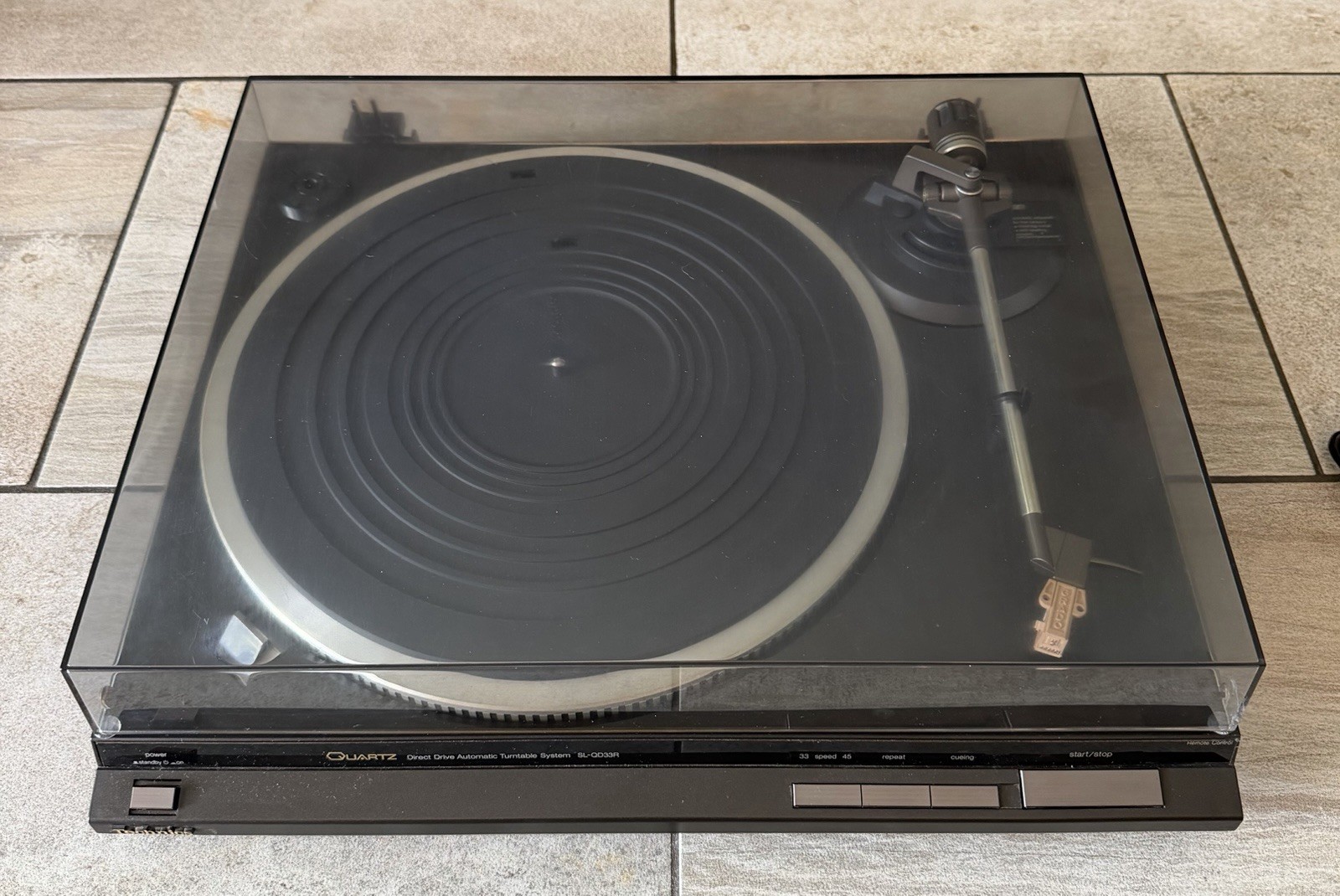Technics SL-QD33 Fully Automatic Quartz Direct Drive Turntable Serviced Recapped