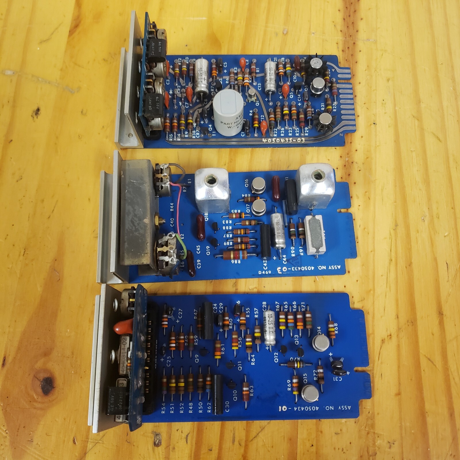 Ampex Mm1000 Ag440 Card Set Record Bias Repro