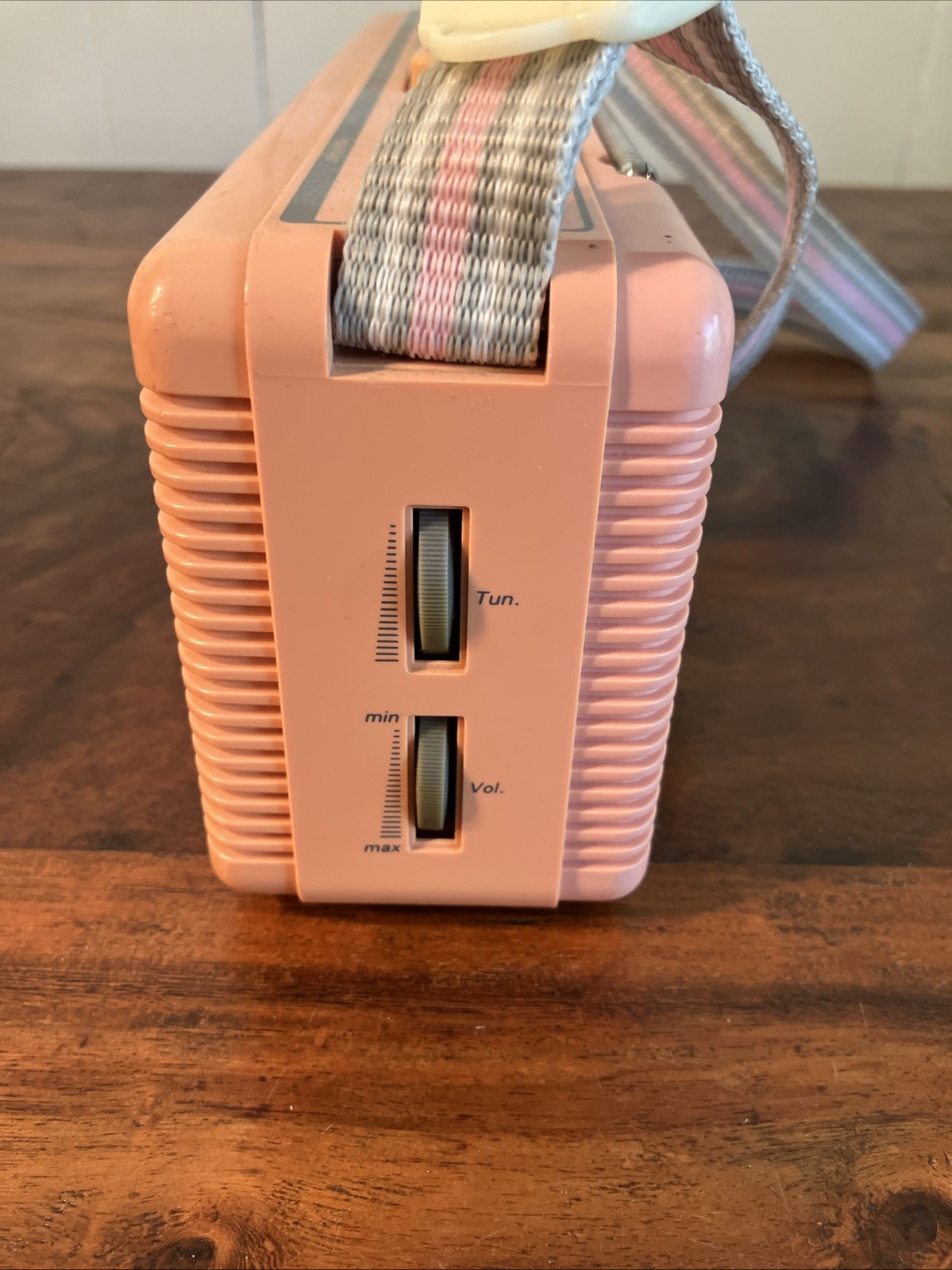 1980s Color Tunes Sound Design Pink 4617 Radio Cassette Boombox