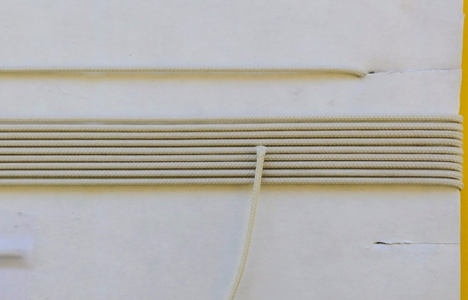 12-ft Braided Dial Cord String for Vintage Tube Radio Tuner 0.054″ (1.4mm) White
