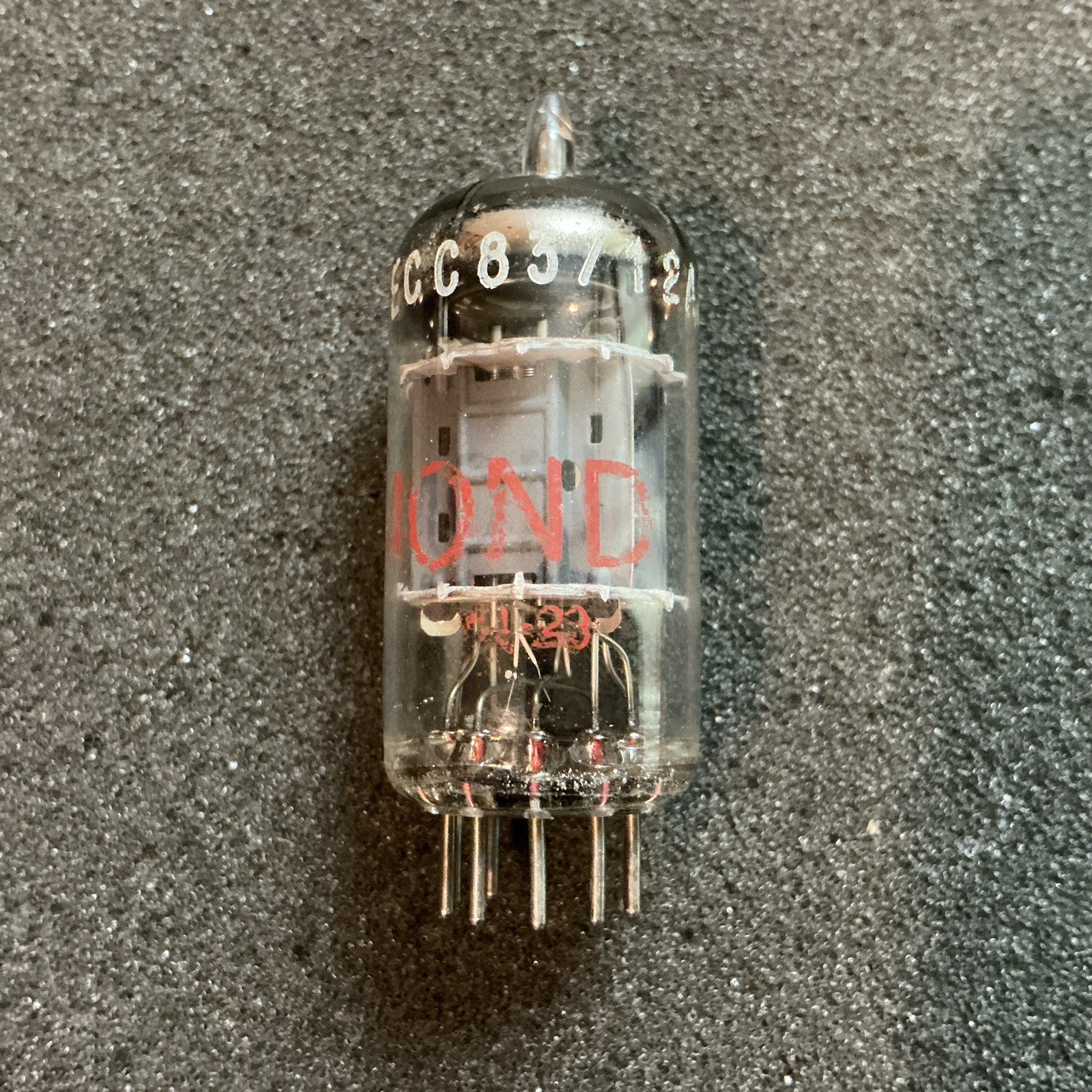 Amperex 12AX7 ECC83 Tube I65 O-Get Hammond Bugle Boy 12AX7A B339 7025 L@@K!!