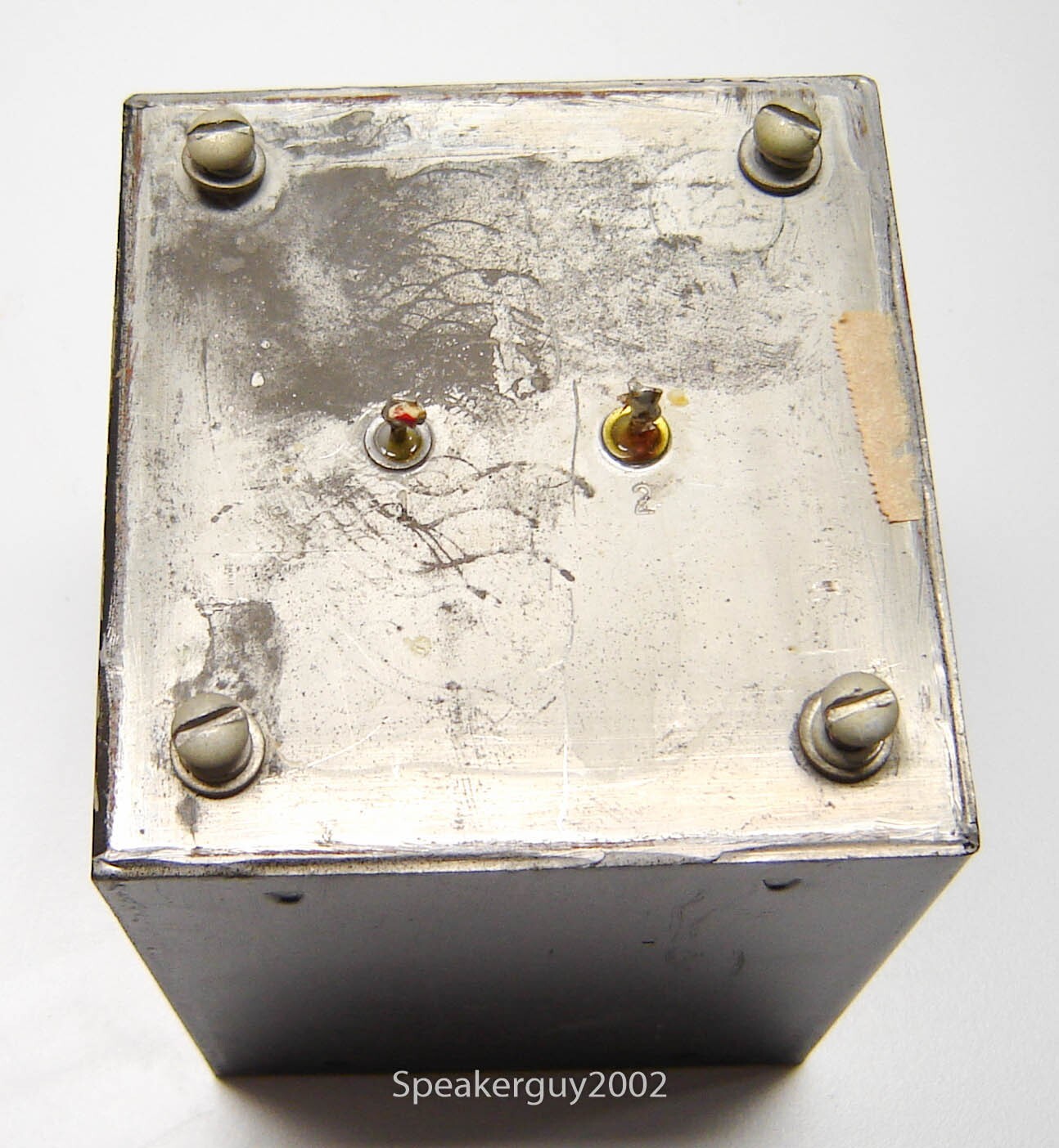 Vintage Union Switch – Westinghouse Power Supply Choke / 362081 / 115 Ohm — KT