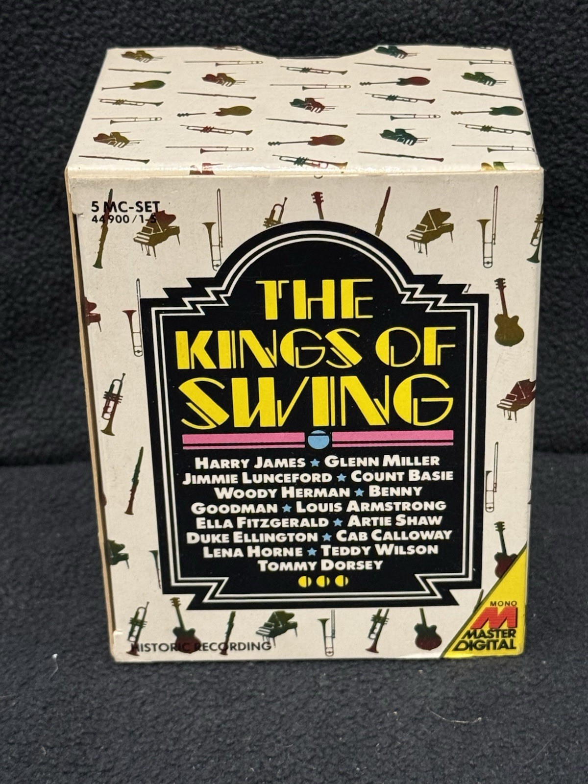 1988 The Kings Of Swing 5 Cassette Deck/ Master Digital/ Historic Recording Used