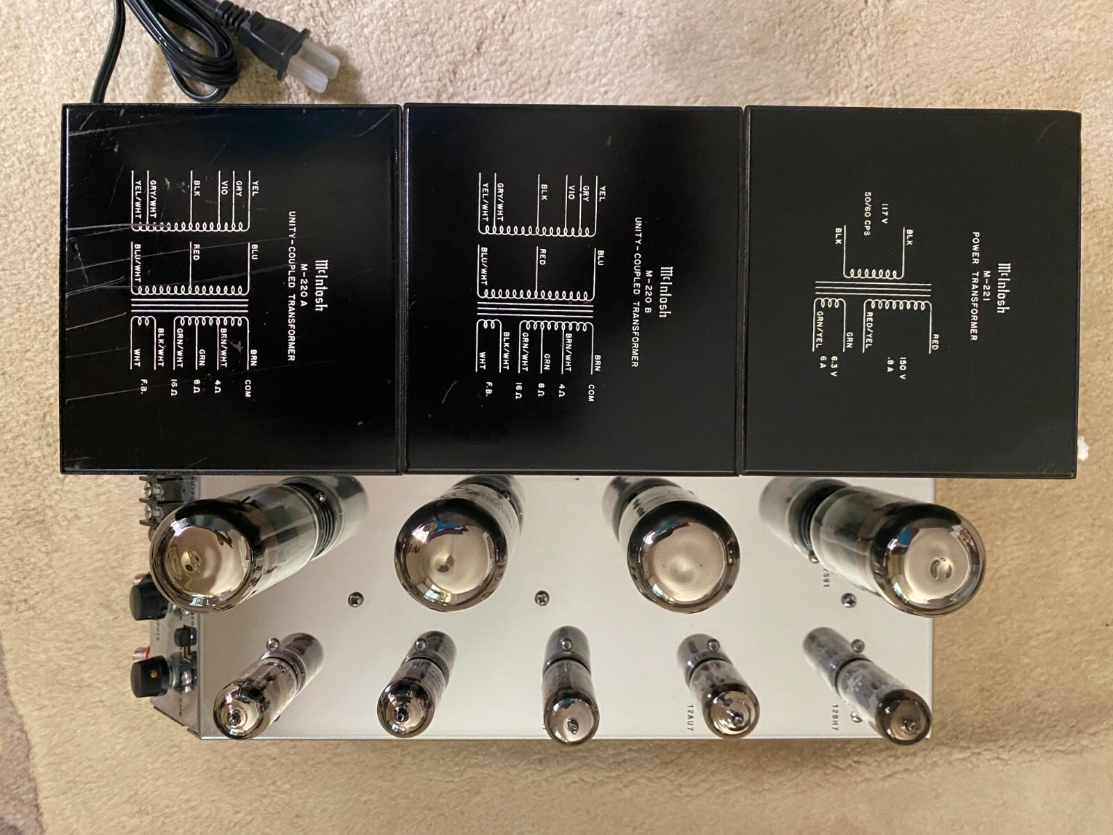 MCINTOSH MC 225 STEREO TUBE AMPLIFIER