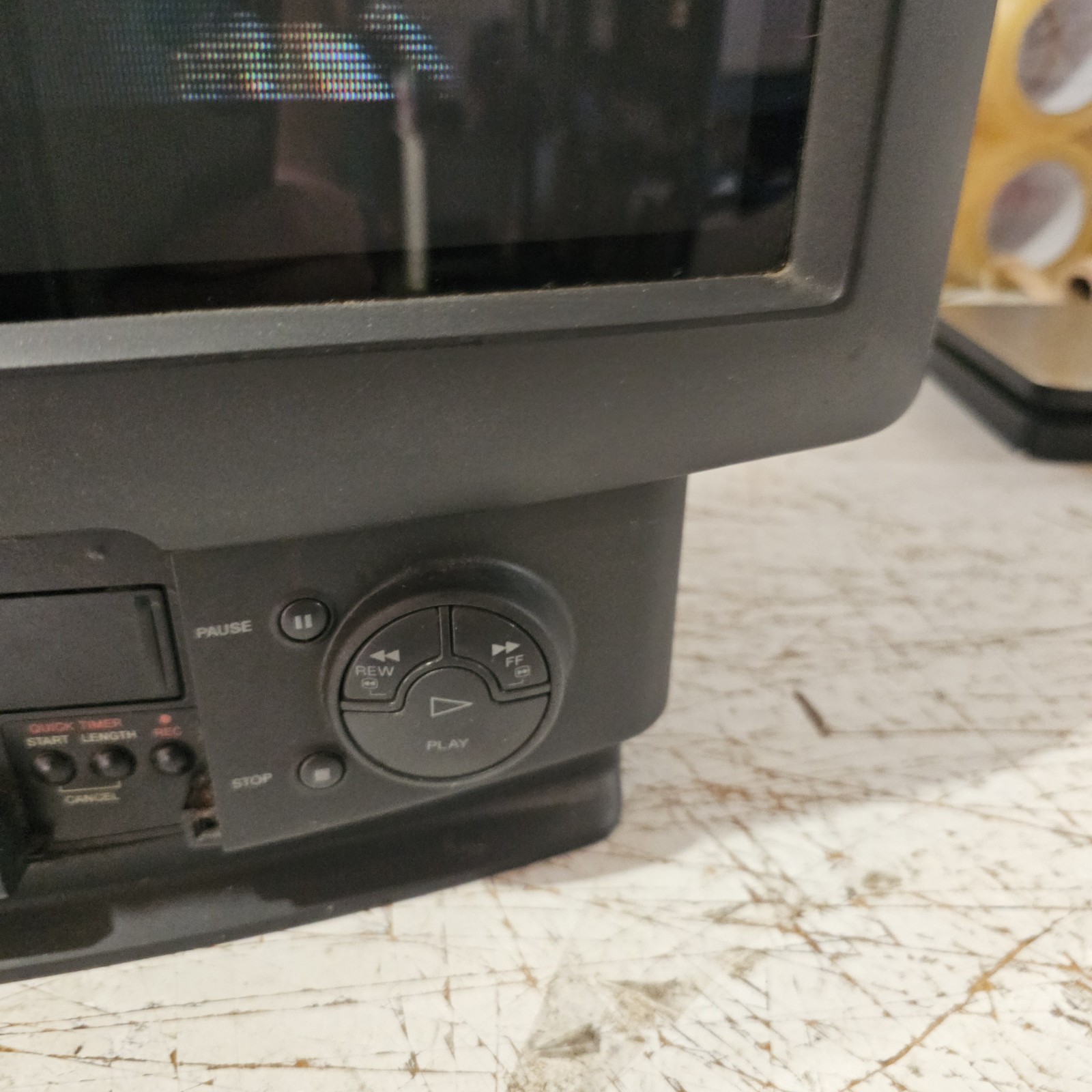 Sony Trinitron KV-20VM20 20″ CRT TV/VCR Combo Retro Gaming Television Tested!