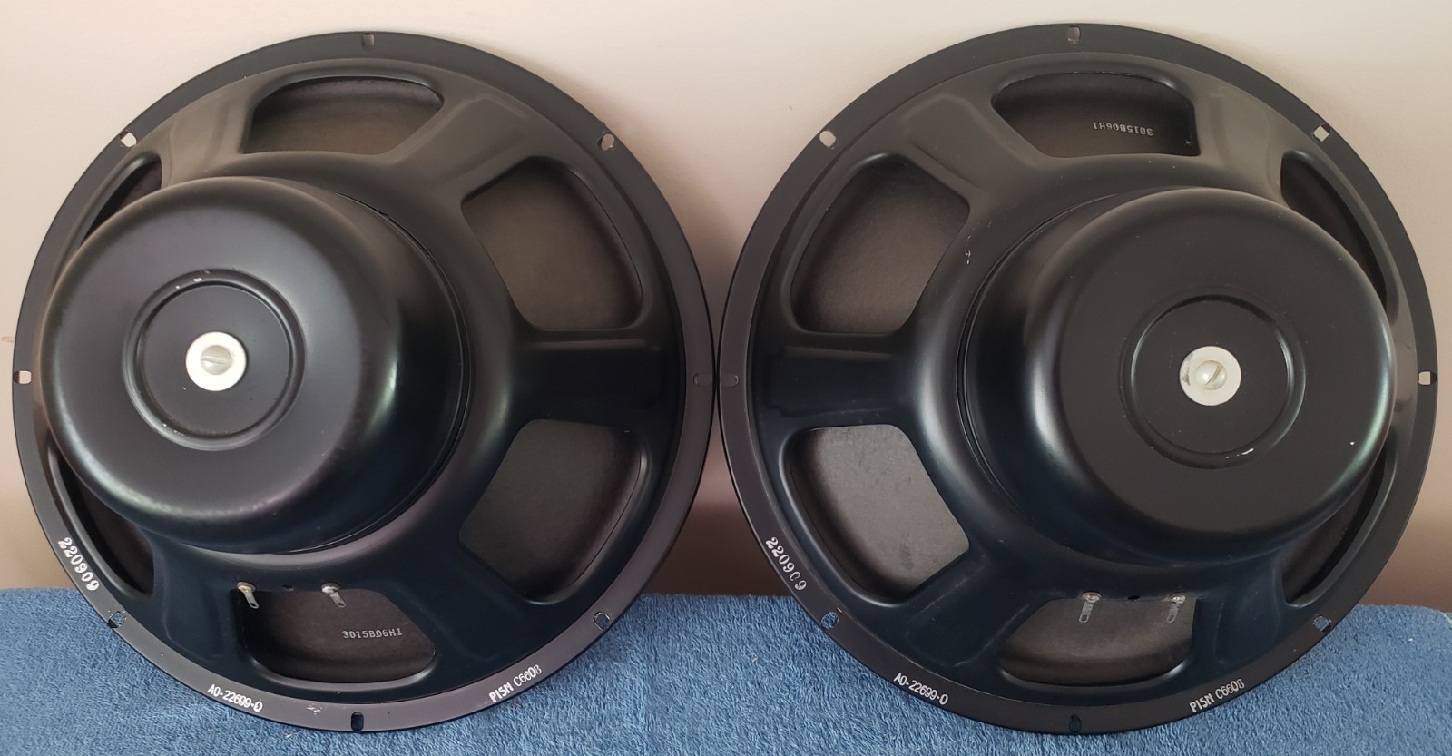 JENSEN P15N 15″ Fullrange Speakers,matched Pr.for Fender,300B Tube Amplifier, #1