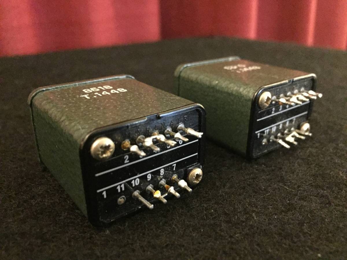 Vintage Marinair Input Transformer T.1448 Pair Tube Amp Hi-Fi Audio SE