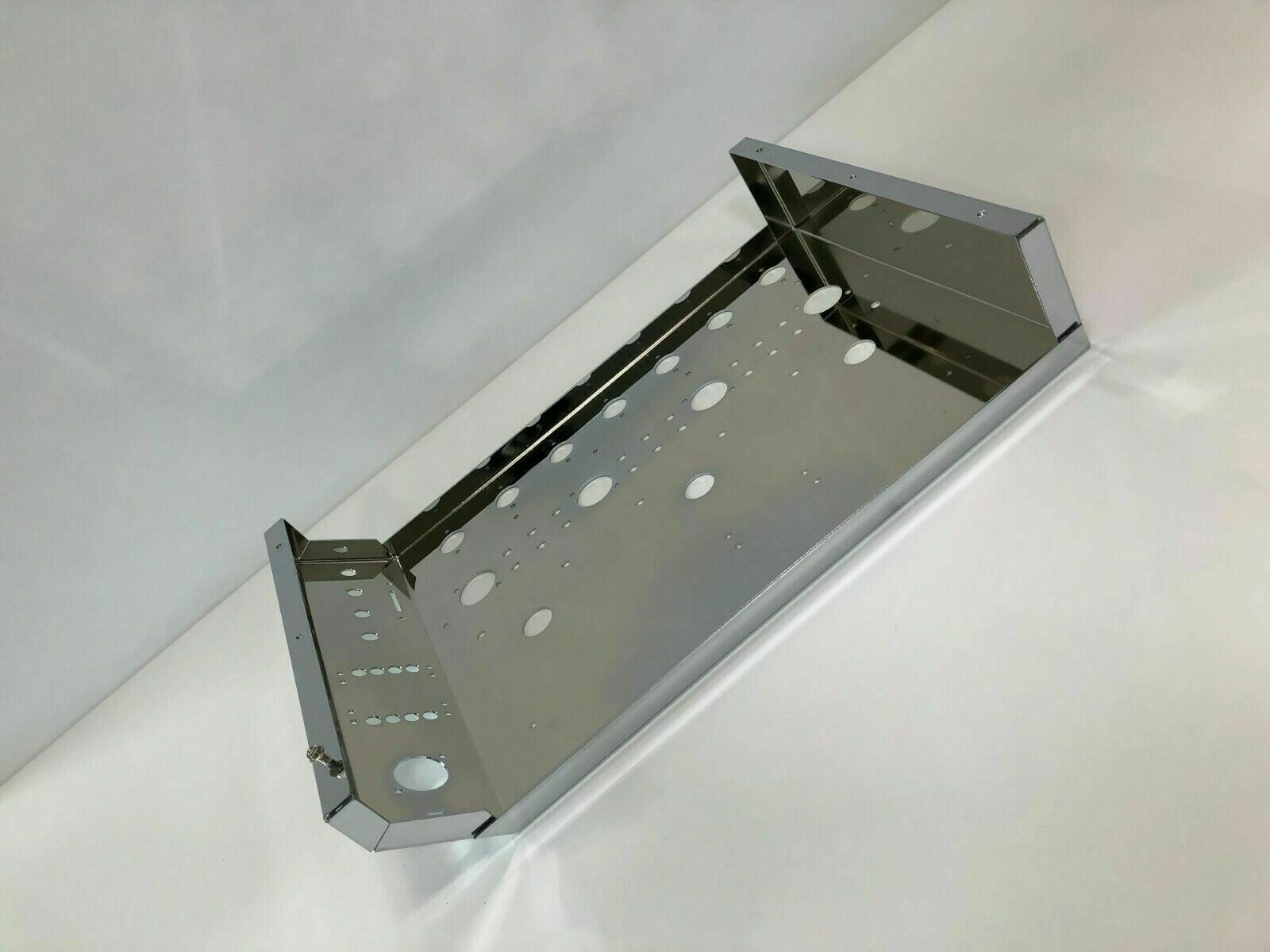 McINTOSH MC240 240 AMPLIFIER SUPER MIRROR POLISHED & CHROME PLATED CHASSIS – DIY