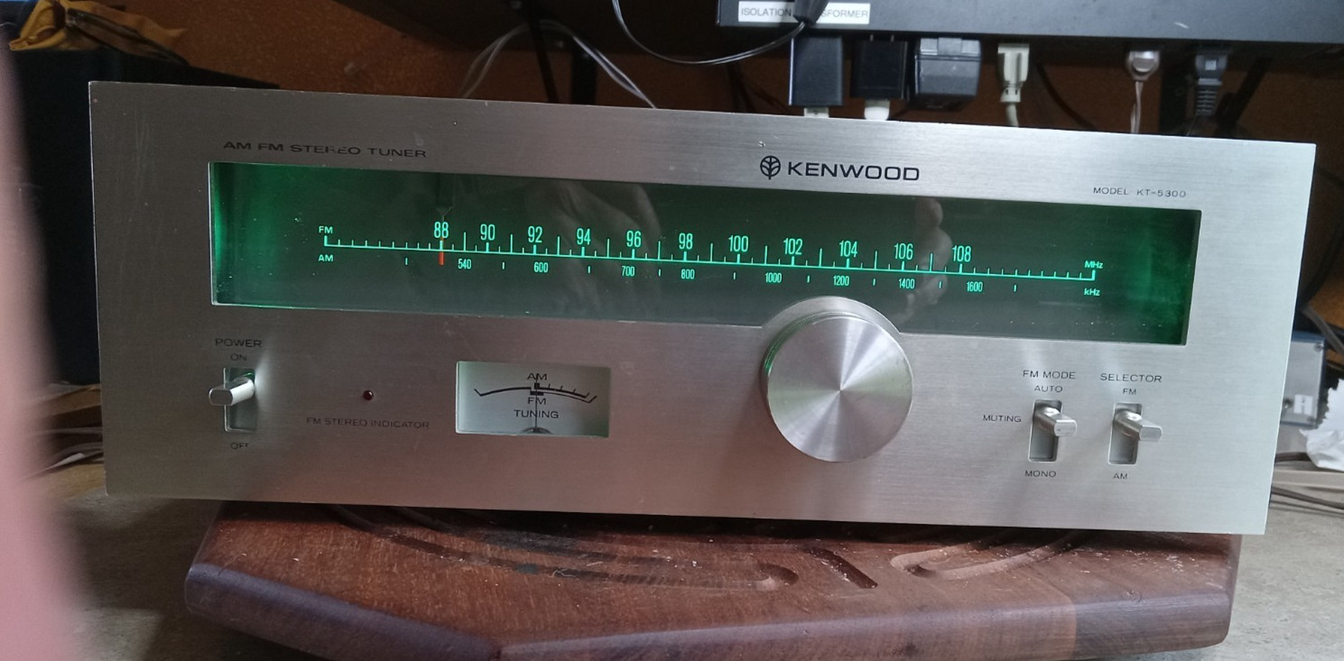 KENWOOD KT-5300 PARTING OUT – POWER SWITCH -WORKS GREAT
