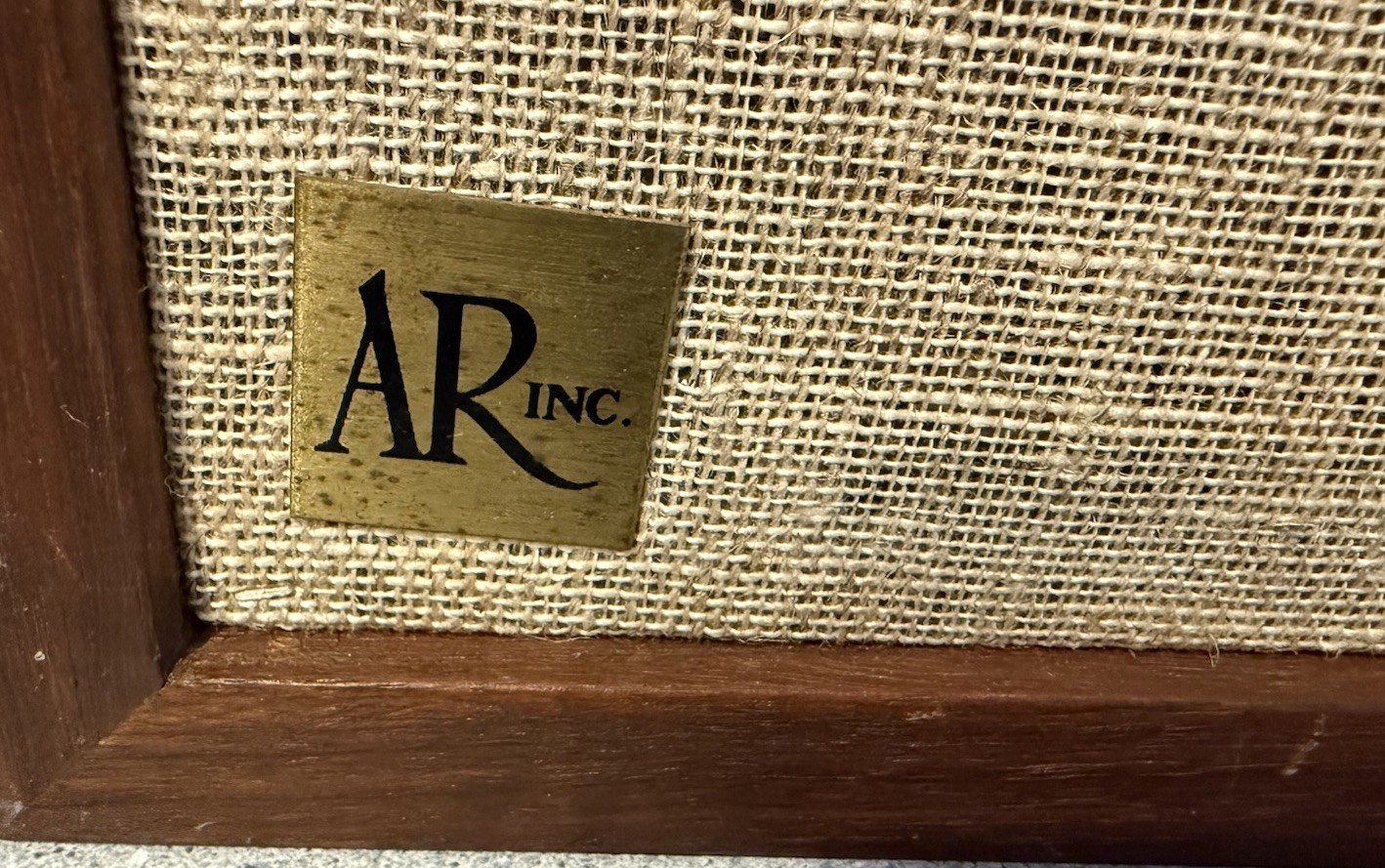 Vintage Acoustic Research AR-4x Single Speaker Tested