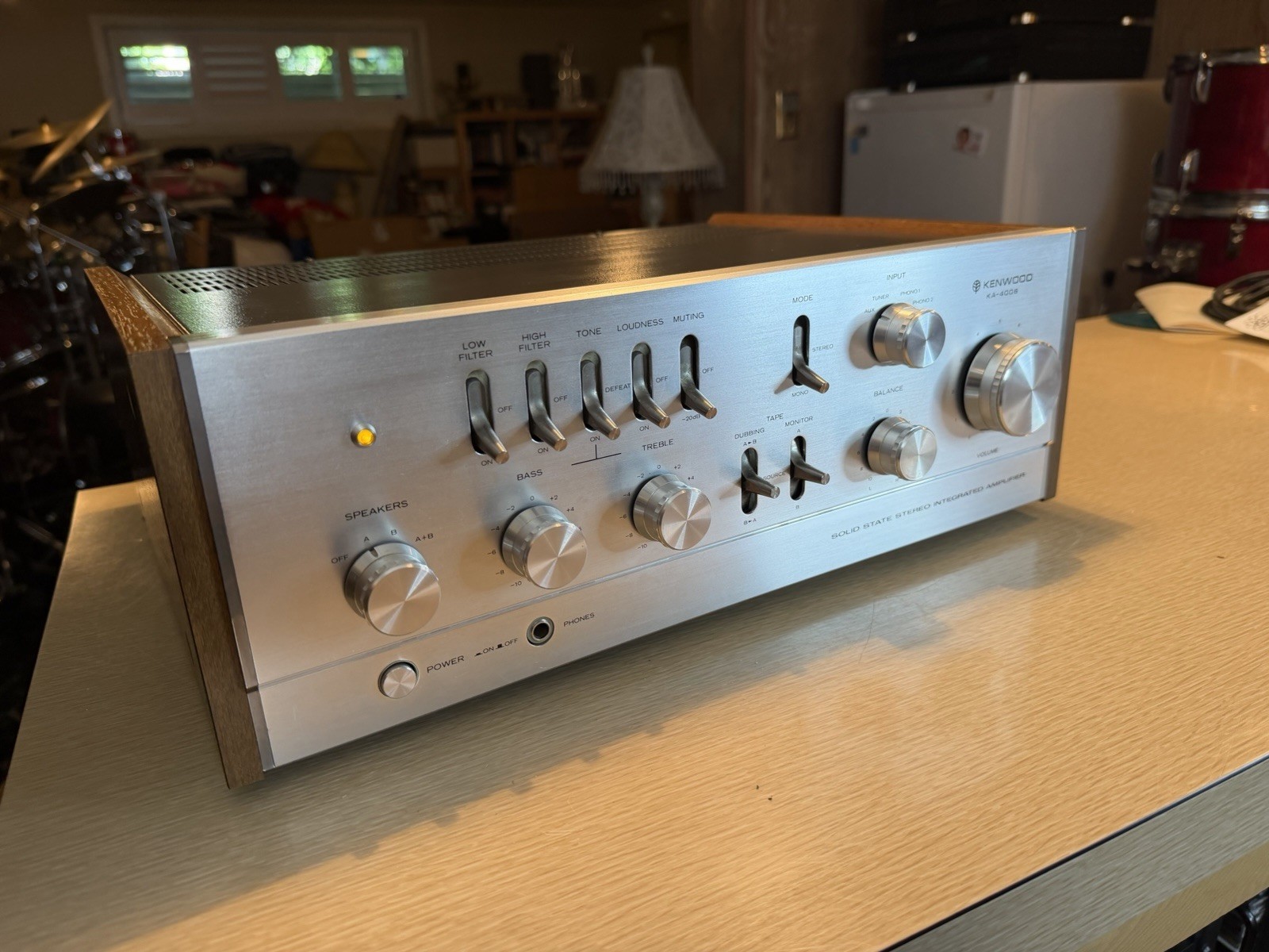 Kenwood Solid State Stereo Integrated Amplifier KA-4006 Full Fresh Servicing🔥🎶
