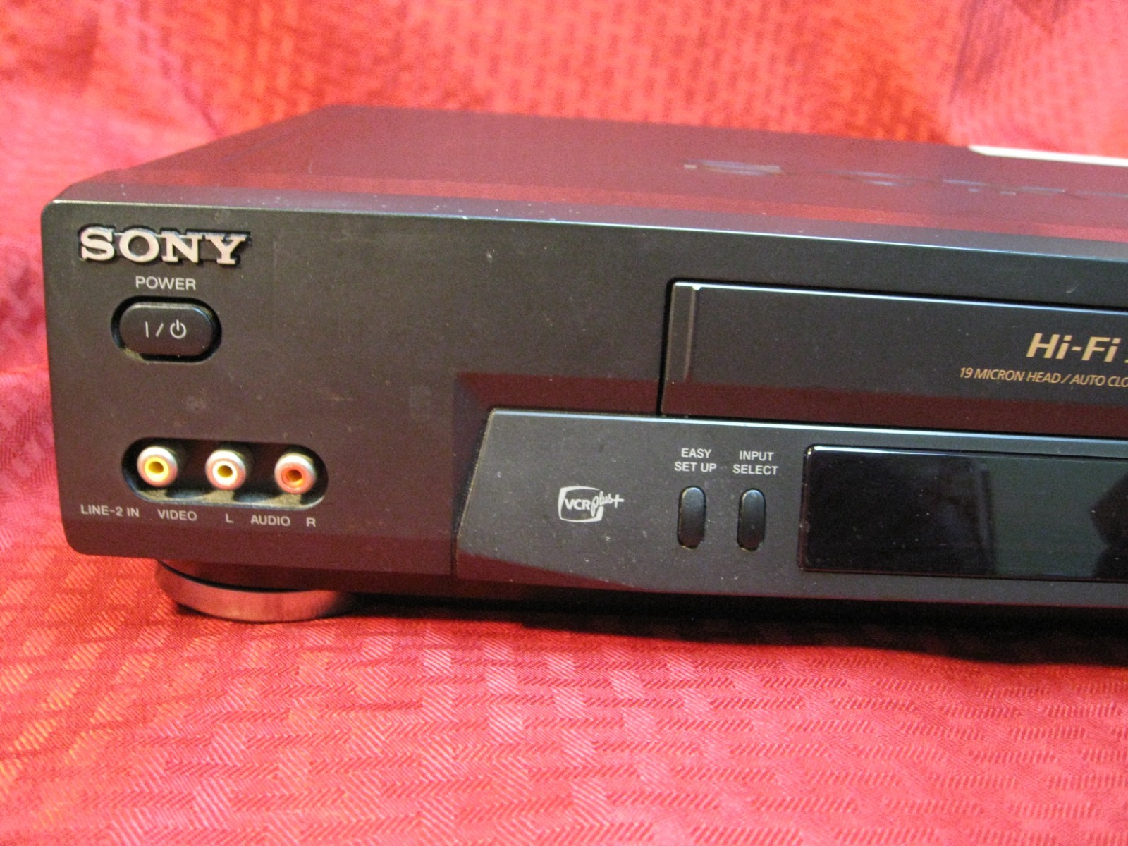 Sony SLV-N71 VCR 4 Head HiFi Stereo VHS Player/Recorder Works! No Remote