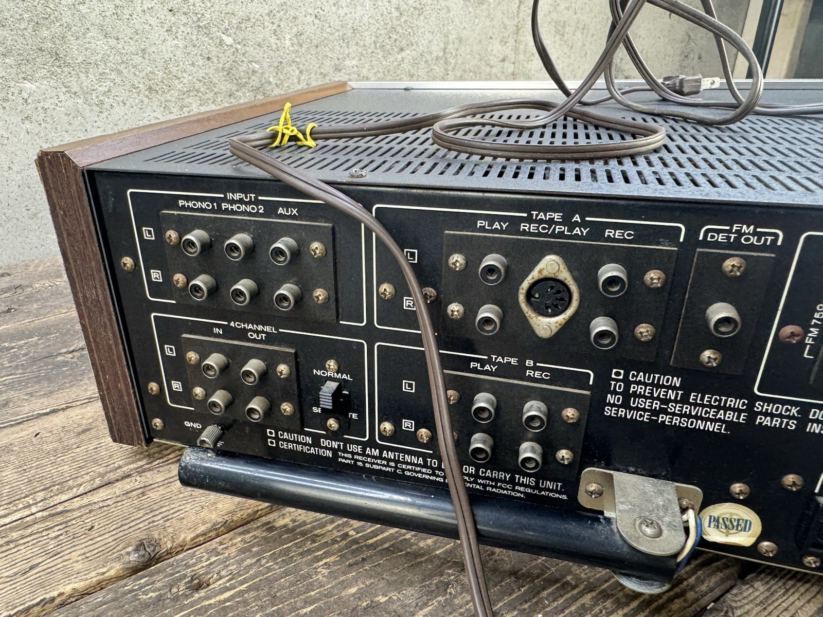 Kenwood KR7400 Receiver Solid State Vintage Working Condition