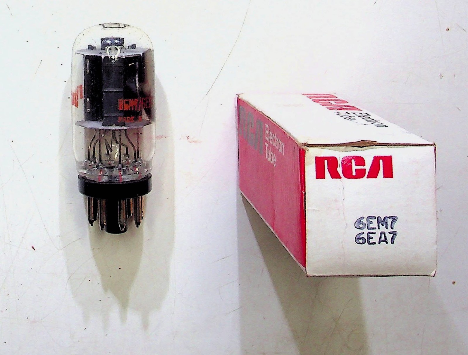 RCA Electron Tube 6EM7 6EA7 NOS Vintage Audio Amplifier Component
