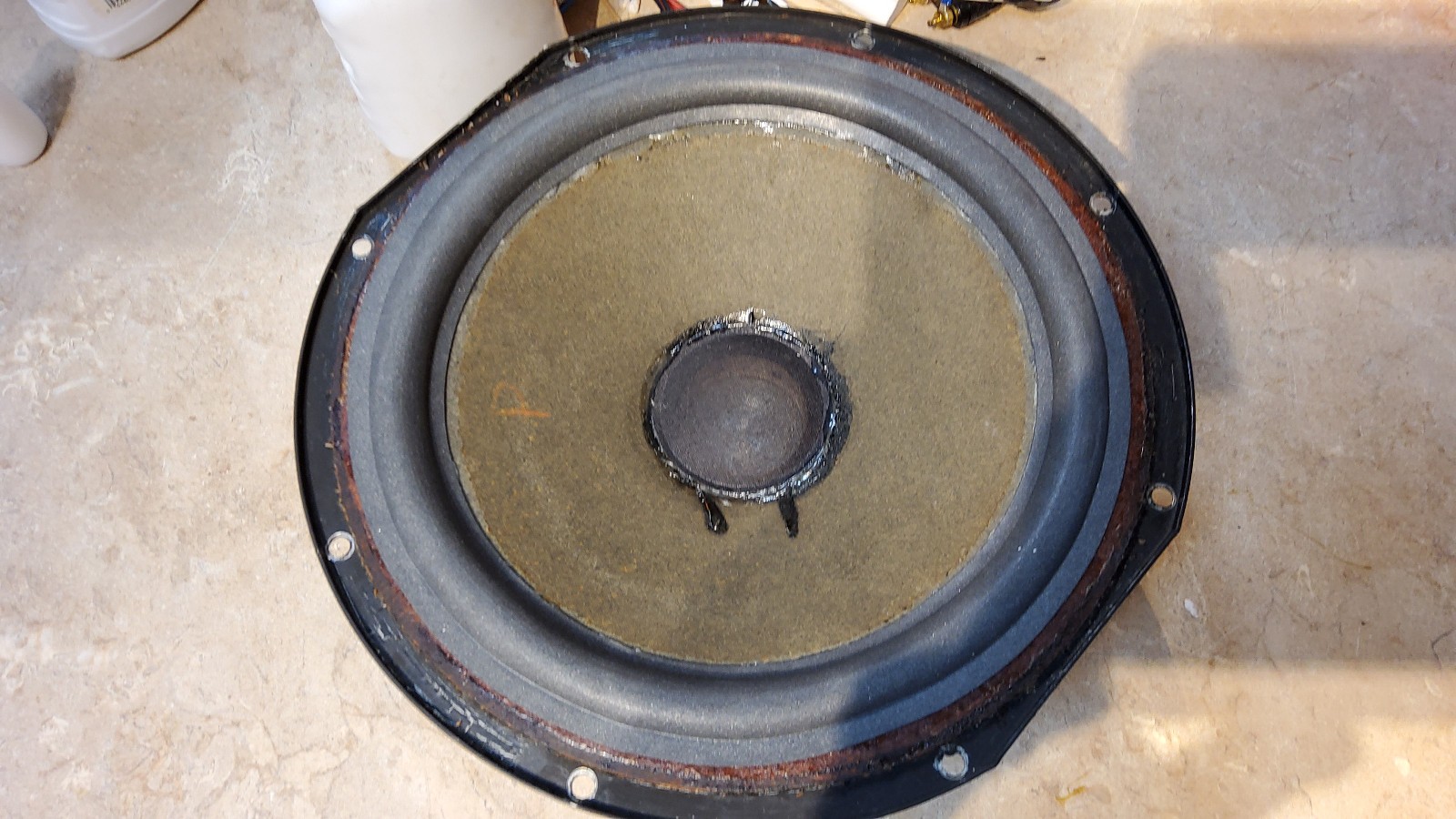Pair – Acoustic Research AR3a 12″ Woofer #200003-0 [A.3] Vntg – Mfg. 1972.