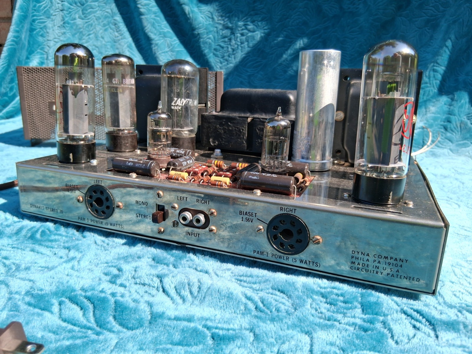 DYNACO DYNAKIT ST 70 Tube Amp, 1959, Stereo 70 Amplifier, Looks & Sounds Great!