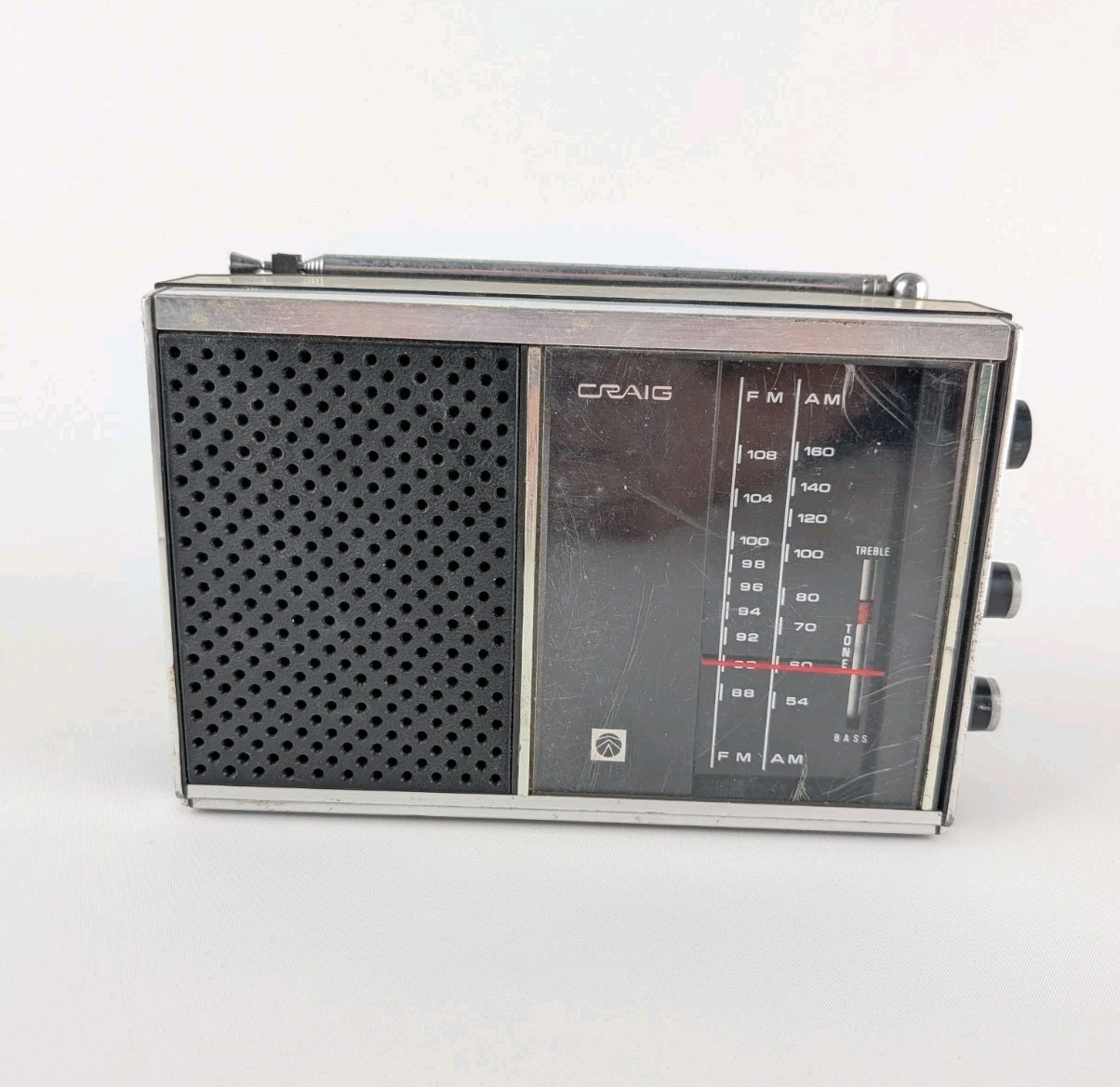 Vintage Craig Model 1208 AM/FM Portable Radio – Sanyo Japan 704 – Tested & Works