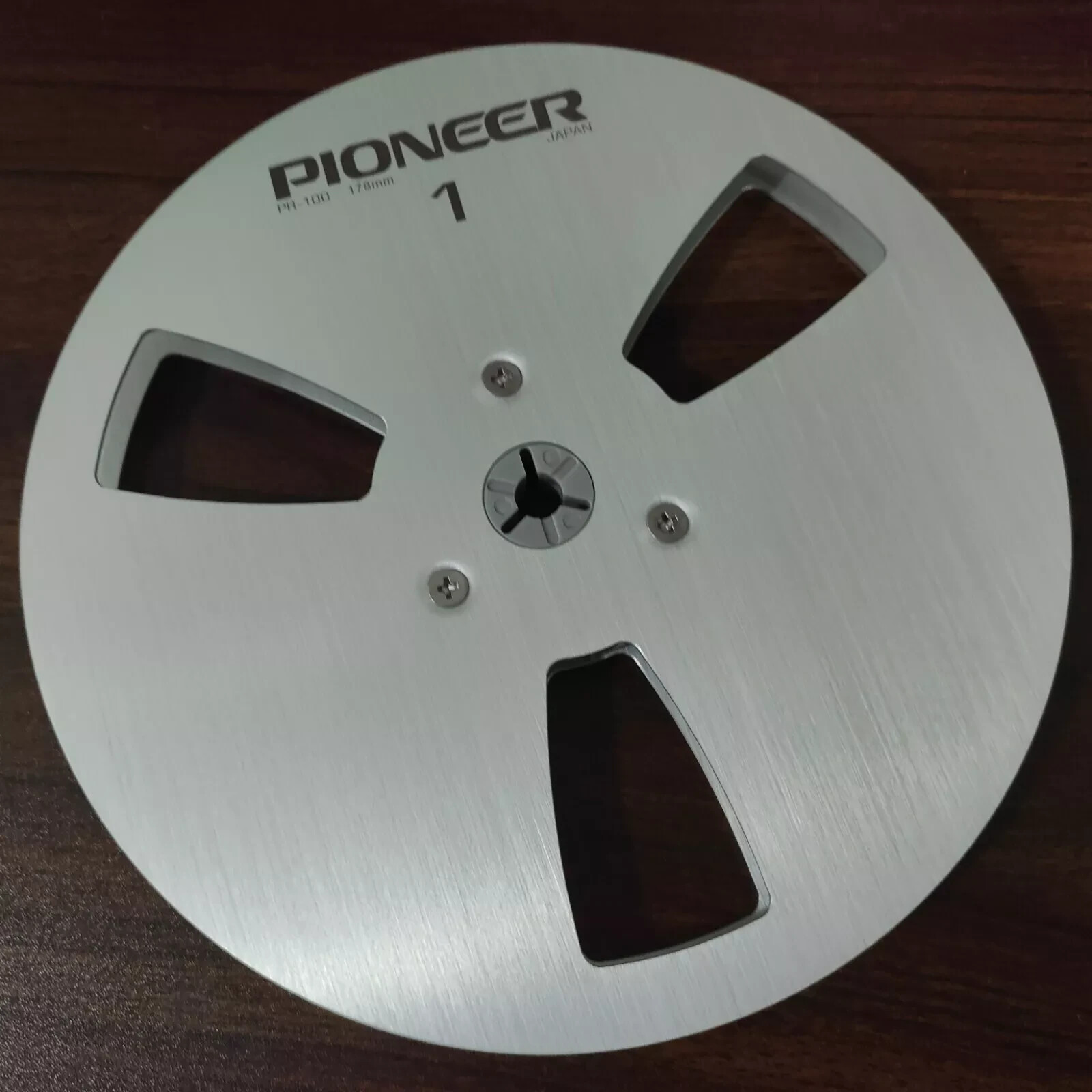 New One Pair Pioneer PR-100 178mm 7” Silver tape reel For RT-707 909 PR 85