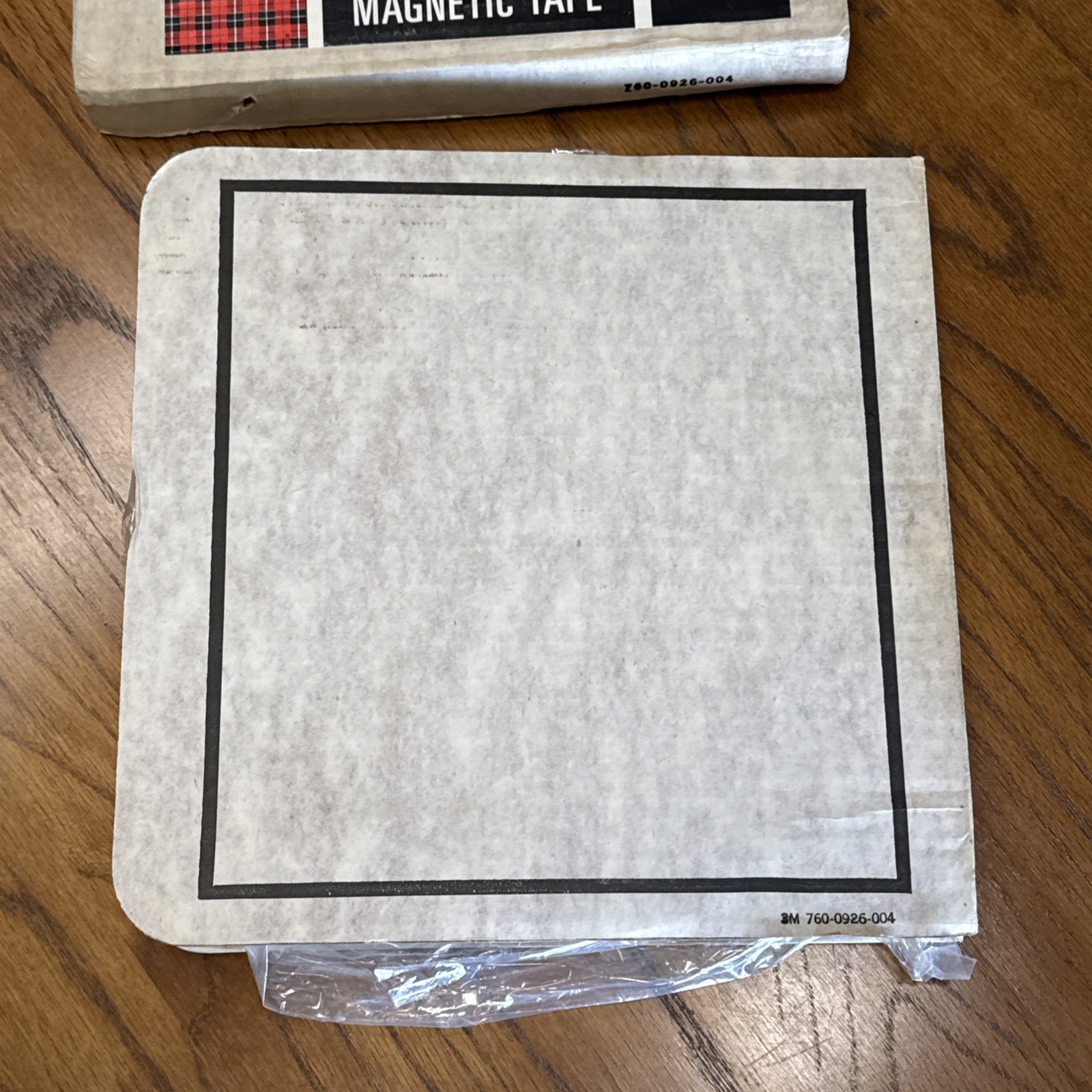 SCOTCH 3M 10.5″ x 1/2″ Metal Reel to Reel 3 Window Silver 6 Screw NOS Magnetic