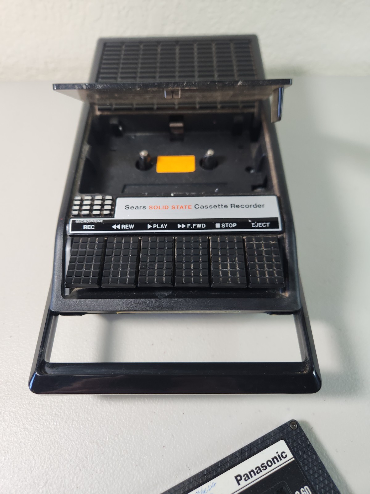 Vtg. 564.21580600 Sears Solid State Cassette Recorder Player Working