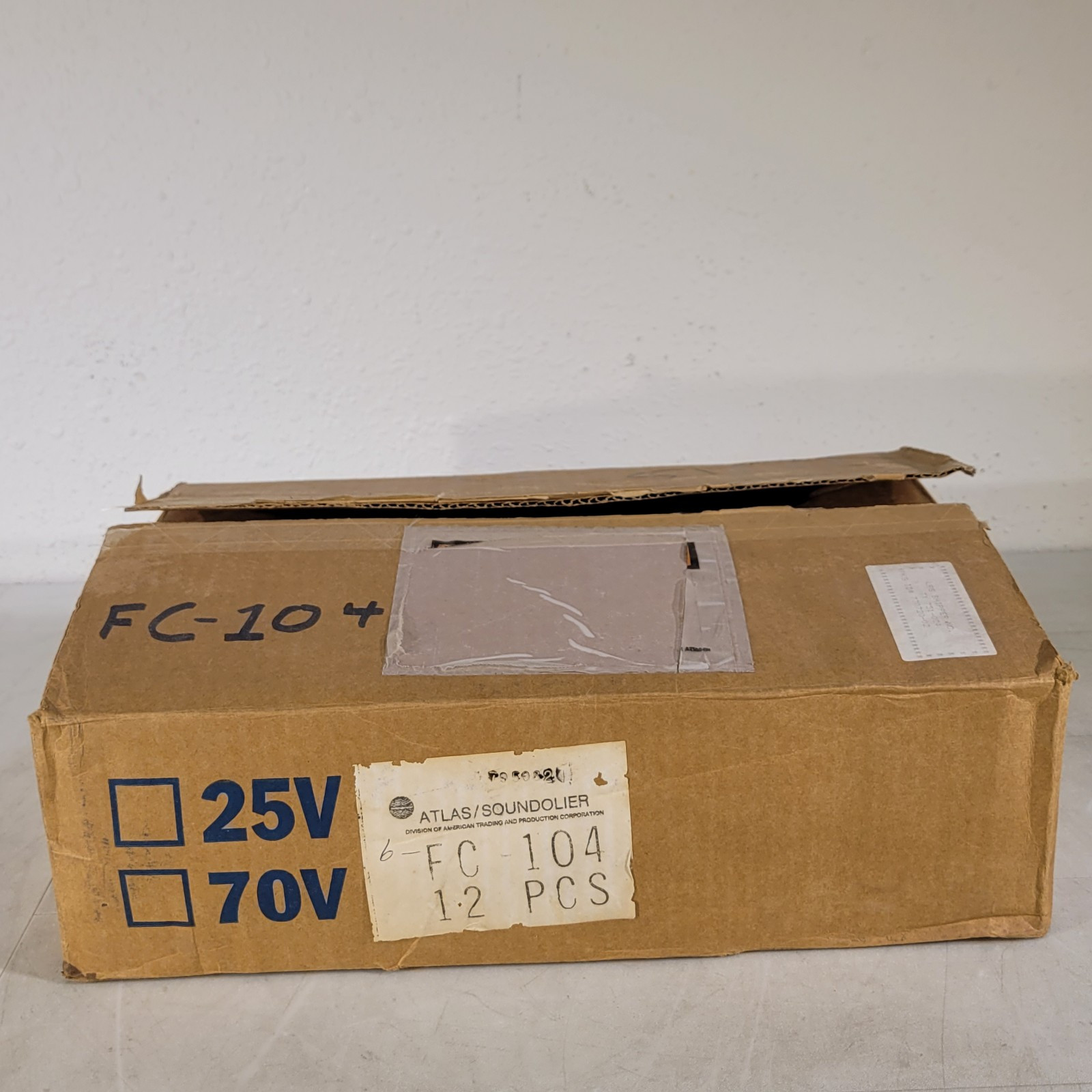 Atlas Soundolier FC104 Full Range Loudspeaker 4″ I Ceiling Speaker 8ohms 10watts