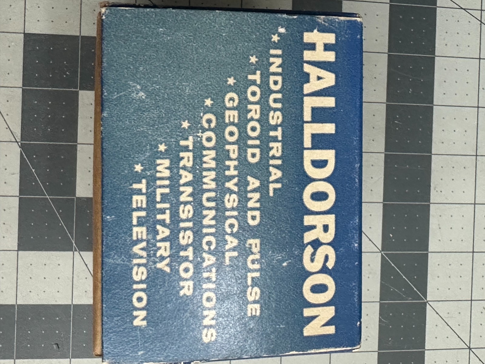 VINTAGE Halldorson Fly-130 Power Horizontal Output Transformer Philco 90-deg