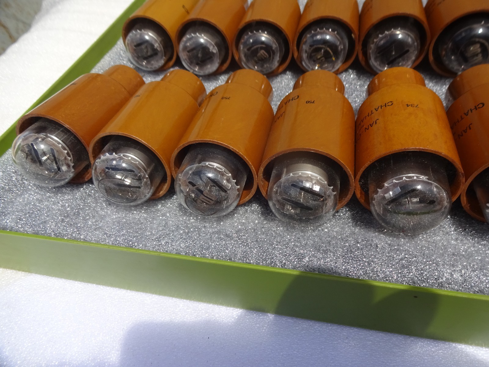 Chatham Electronics JAN CAHG-OD3W Tubes 18pcs