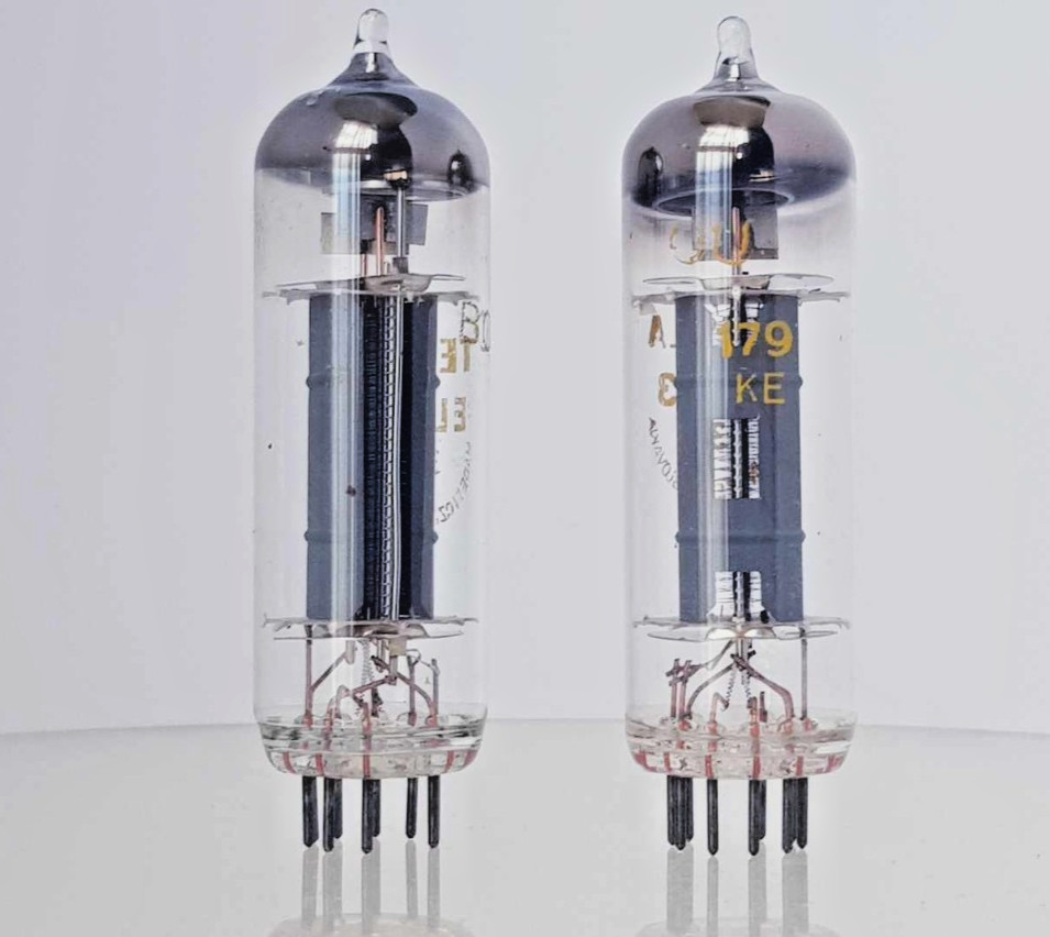 2 x EL83 TESLA MATCHED PAIR STRONG 60s Power PENTODE TUBE 6CK6 NEW