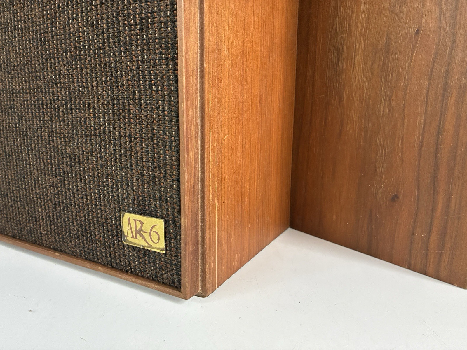 Acoustic Research AR-6 Suspension Loudspeaker System Speaker Pair Made In USA