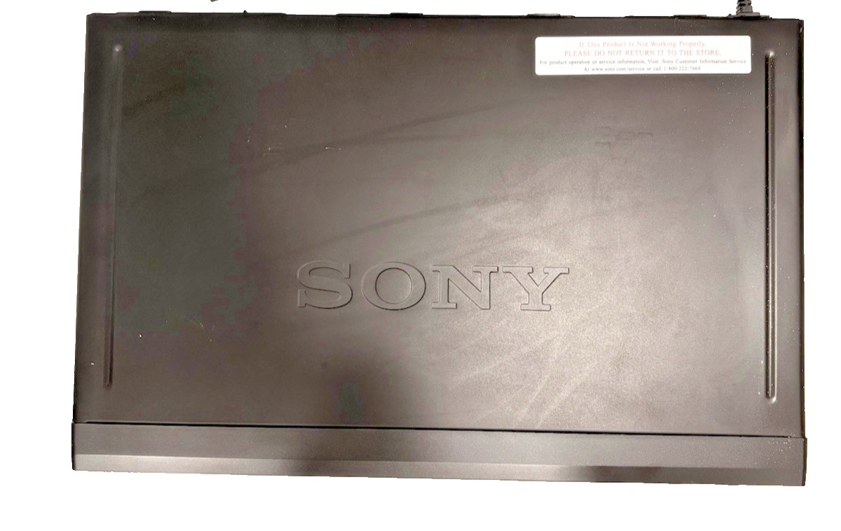PRE-OWNED Sony SLV-N71 VCR Video Cassette Recorder VHS Player Black Hi-Fi Stereo