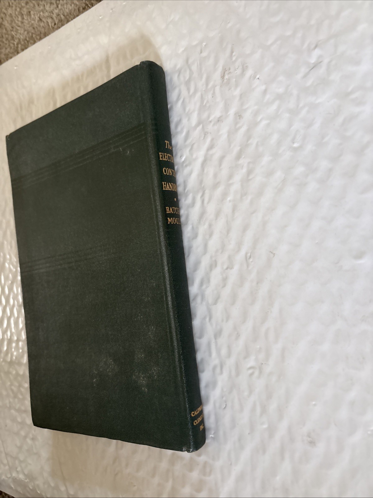 Vintage The Electronic Control Handbook 1946 Paperback