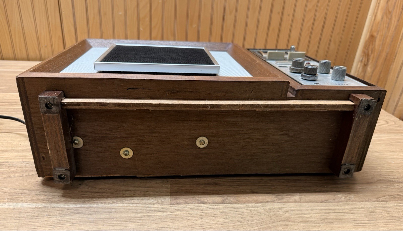 Vintage 1967 Panasonic RE-787 AM FM Radio Multiplex Stereo & Speaker See Video!