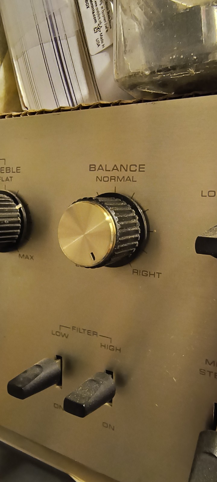 Pioneer SA Style Knob, Caps, Set Of 3, OD .758″