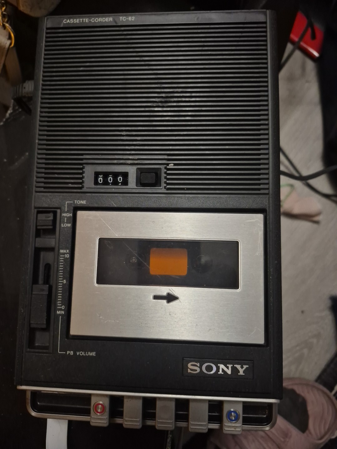 Sony Cassette Recorder TC-62