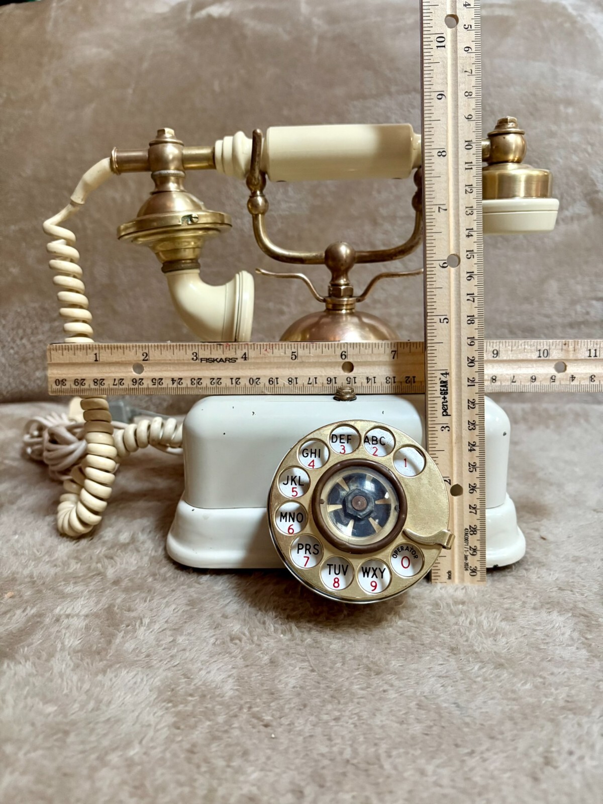 Vintage United States Telephone Company French Style Rotary Phone – Tested