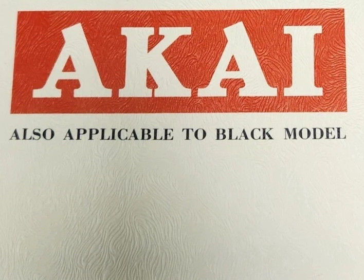 AKAI GXC-38 GXC-44D Cassette Deck Service Manual TEAC Pioneer Roberts Sony