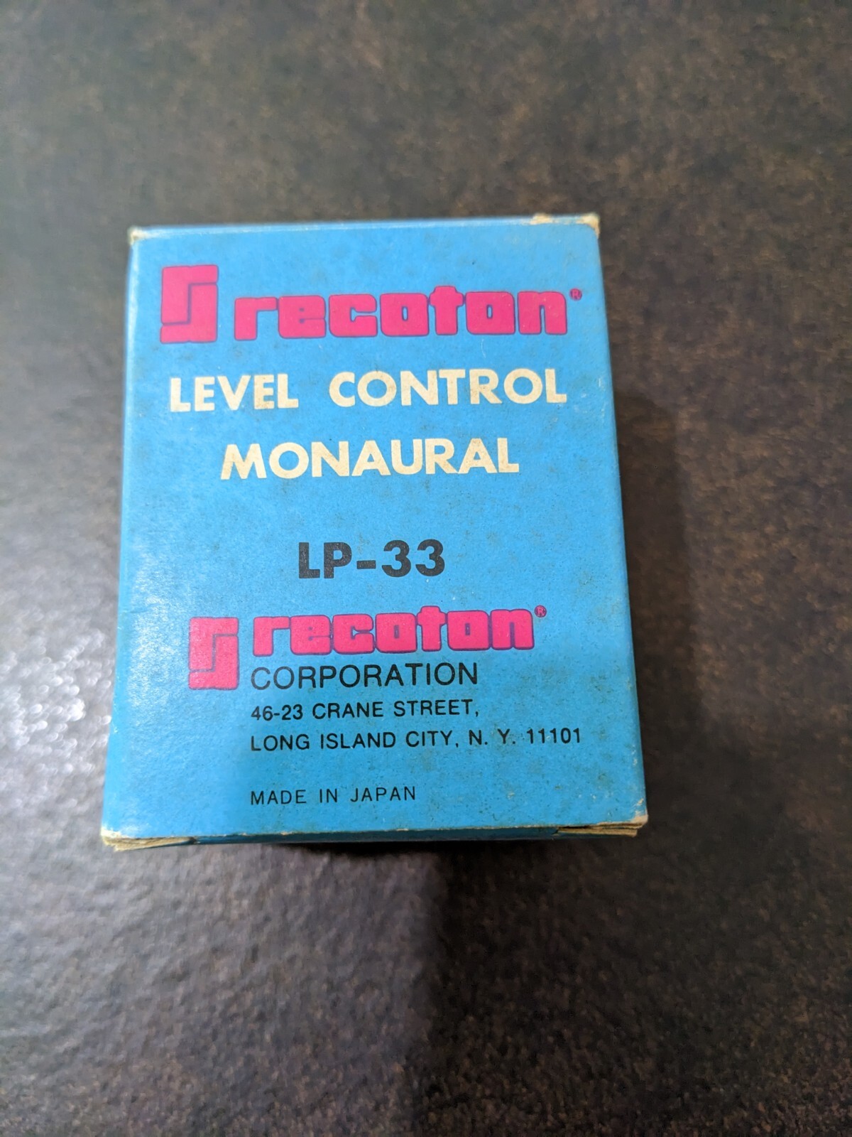 Recoton Level Control LP-33 New