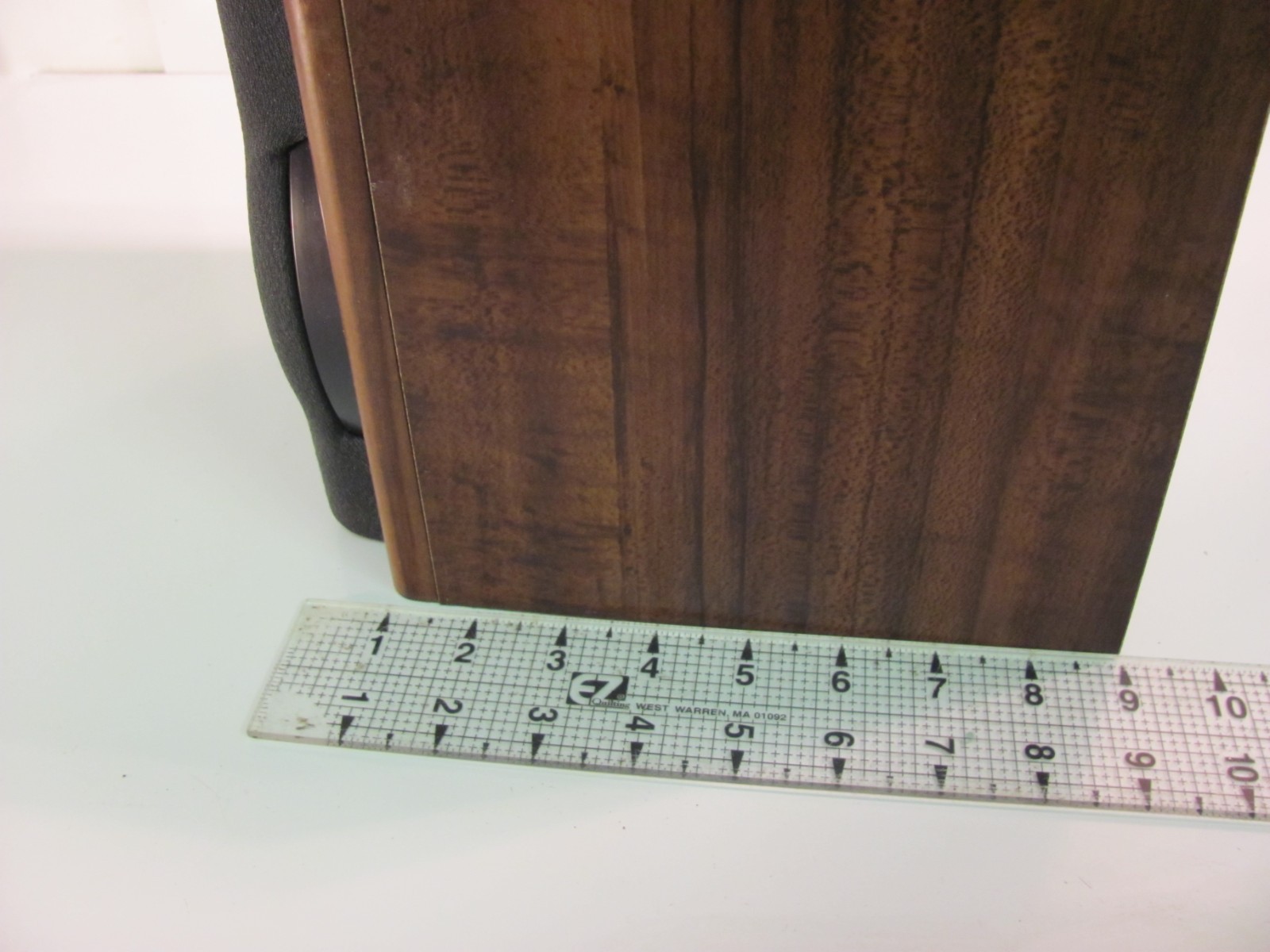 Vintage 1990s 90s AIWA Bookshelf Speaker SX-LM10 40 Watts 6 Ohms 2-Way Brown