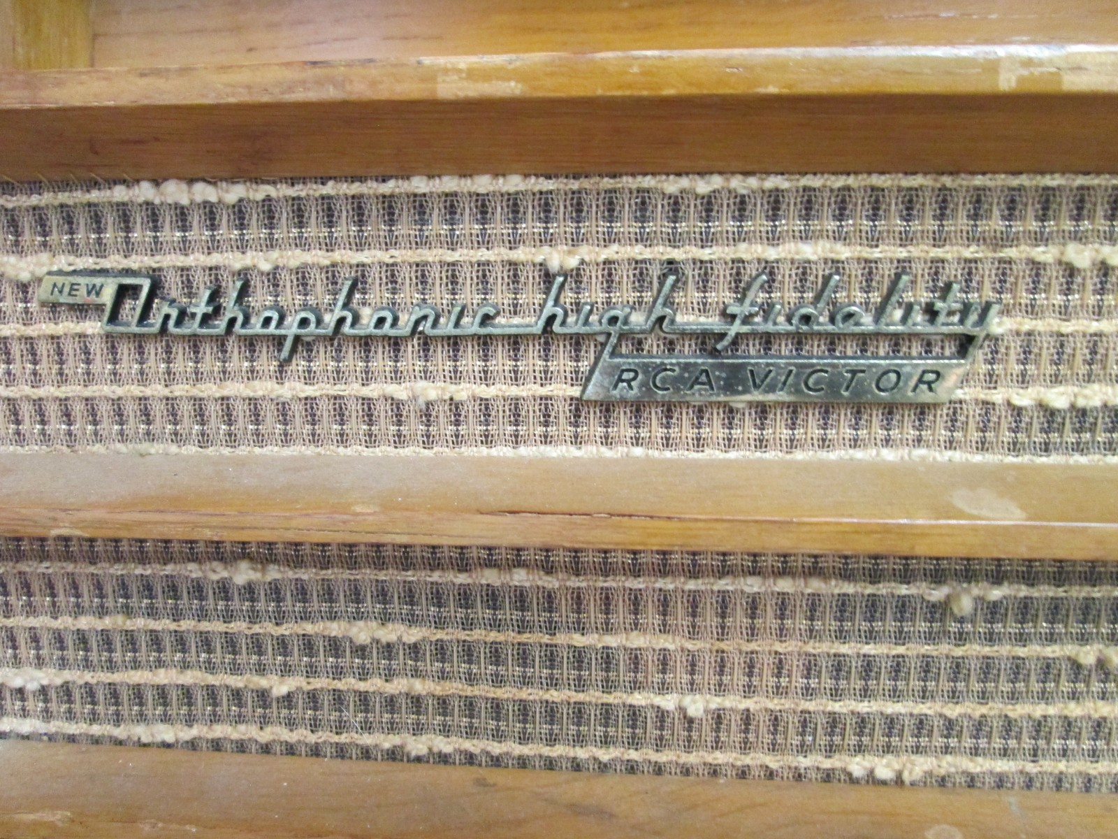 RCA Victor 7-HF-5 Orthophonic High Fidelity Record Player Phonograph for repair