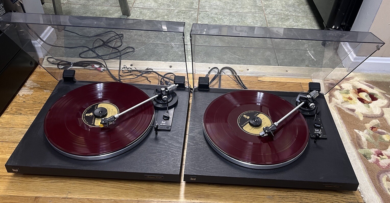 DUAL CS-503-1 AUDIPHILE Concept AUTO STOP VINTAGE CLASSIC TURNTABLE Works Good