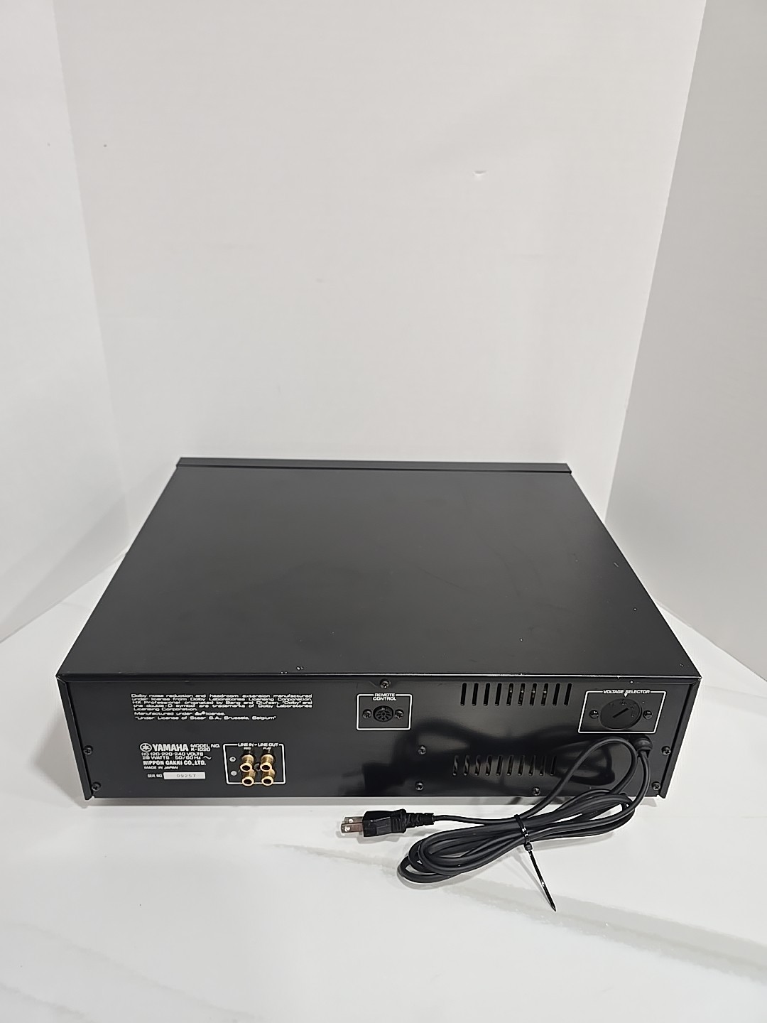 🔥 1985 Yamaha K-1020 Natural Sound 3-Head Stereo Cassette Deck PARTS ONLY 🔥